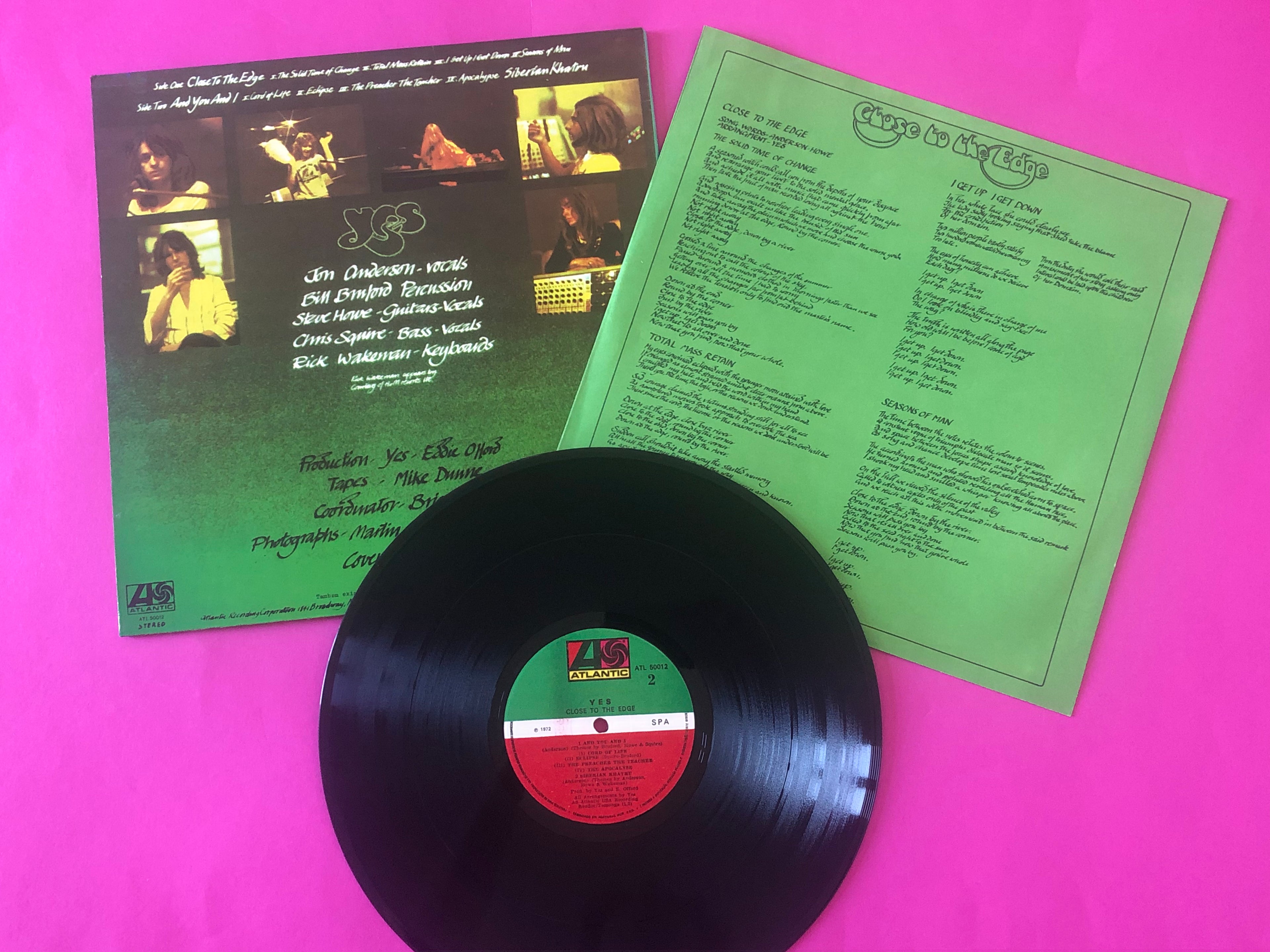 Yes : Close To The Edge (LP,Album,Reissue)