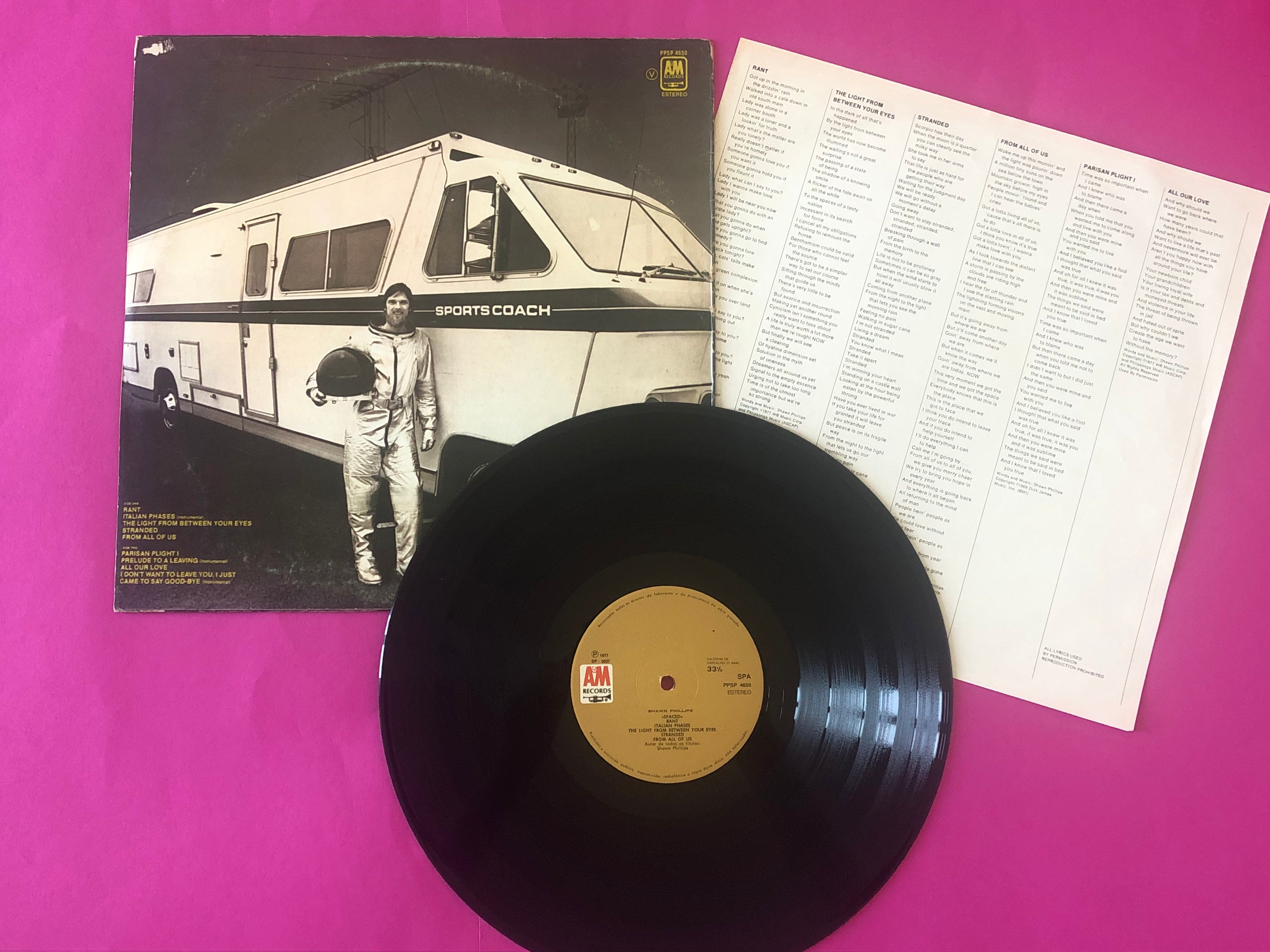 Shawn Phillips (2) : Spaced (LP,Album)