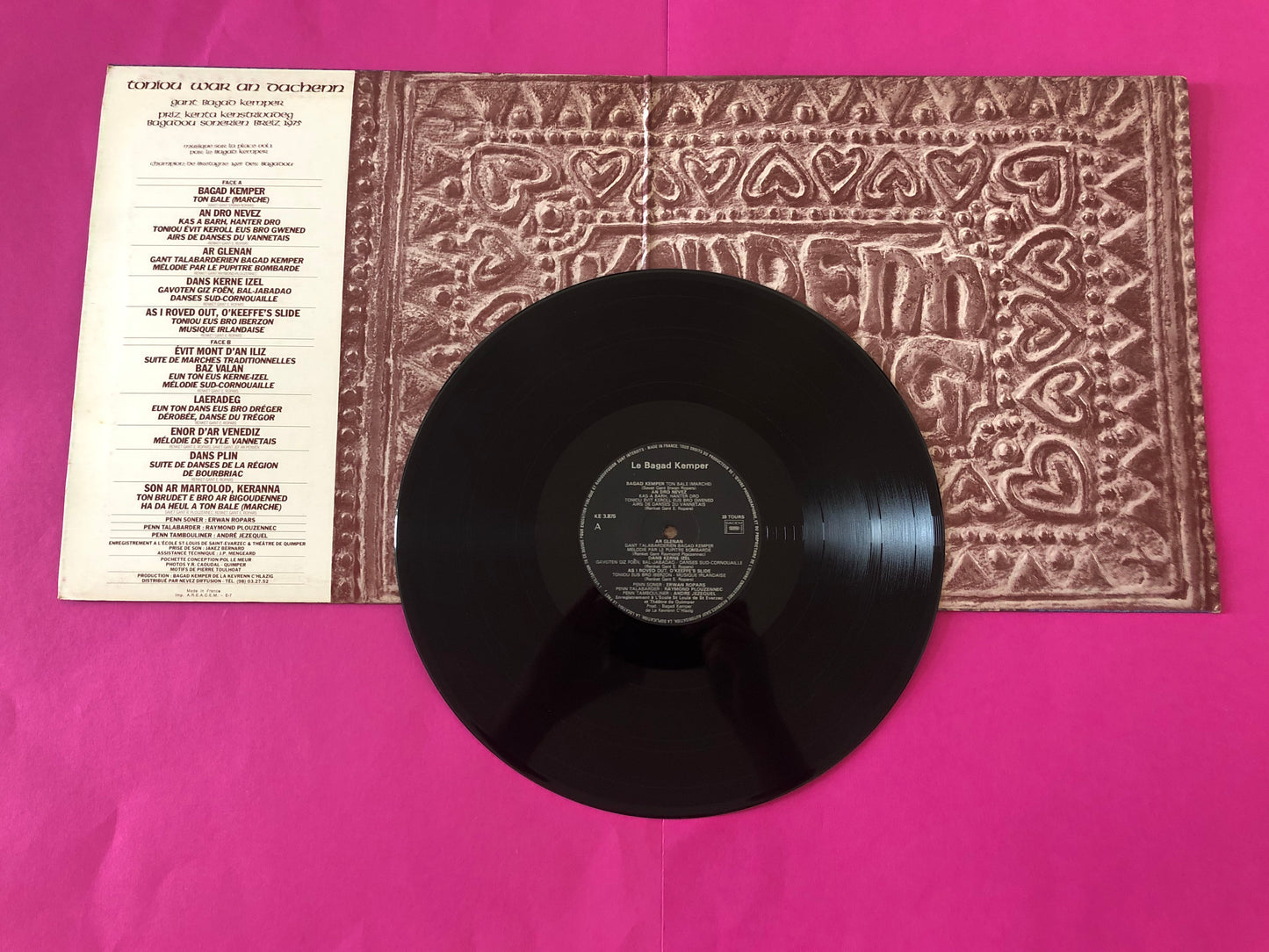 Bagad Kemper : War An Dachenn (Musique Sur La Place) (LP,Album)