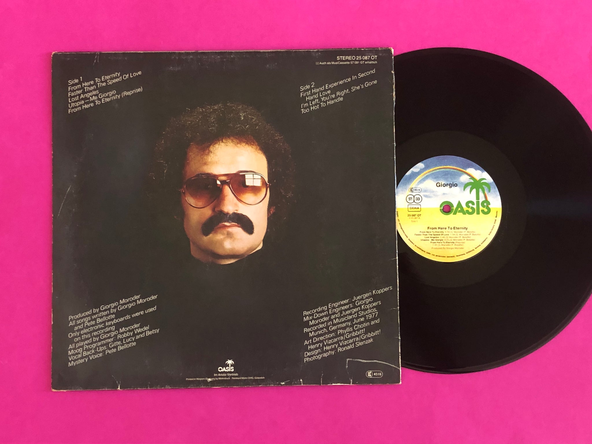 Buy Giorgio Moroder : From Here To Eternity (LP,Album) Online for