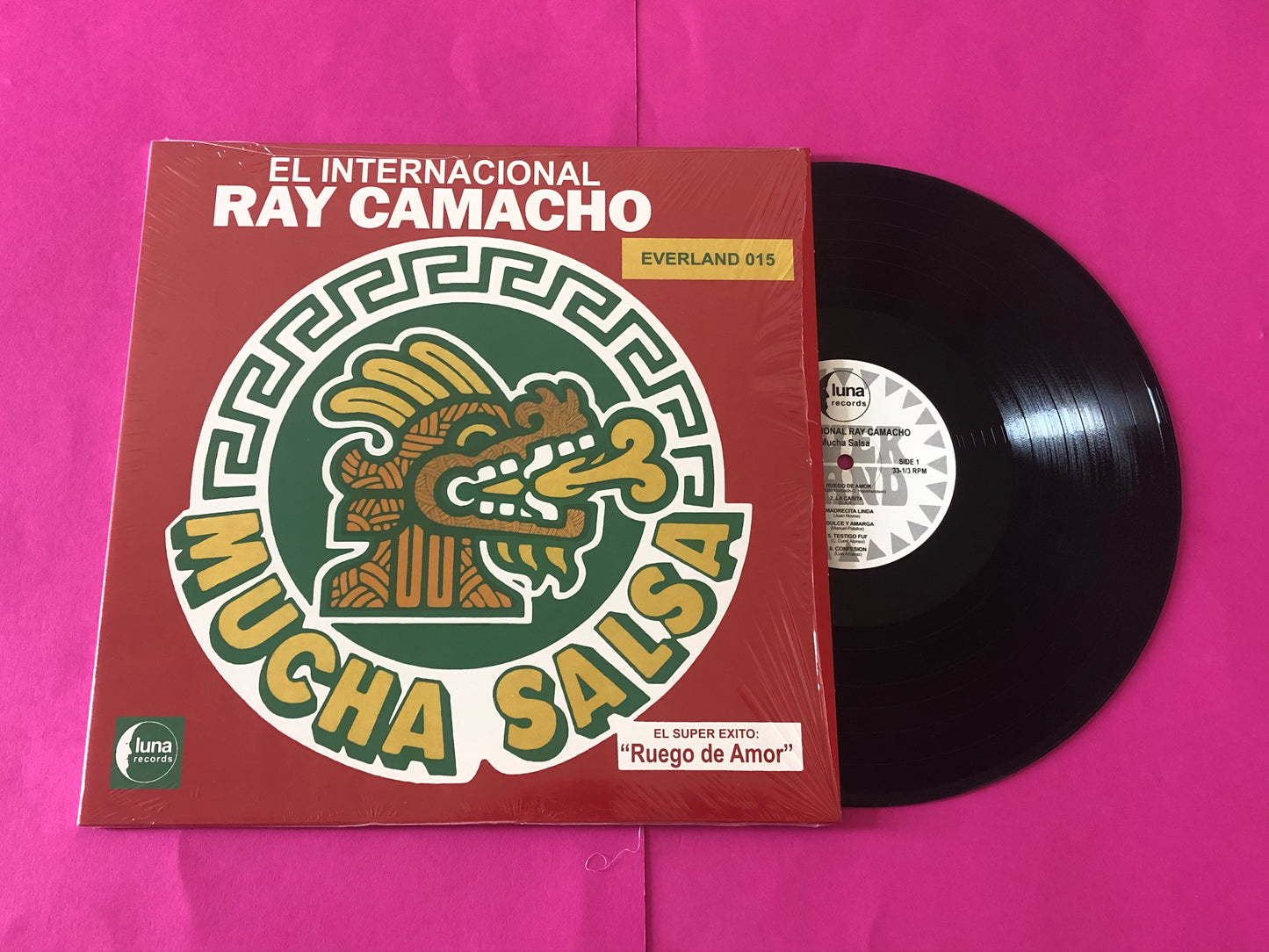La Banda Internacional De Ray Camacho : Mucha Salsa (LP,Album,Reissue)