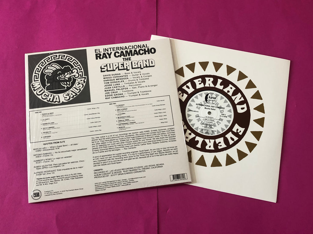 La Banda Internacional De Ray Camacho : Mucha Salsa (LP,Album,Reissue)