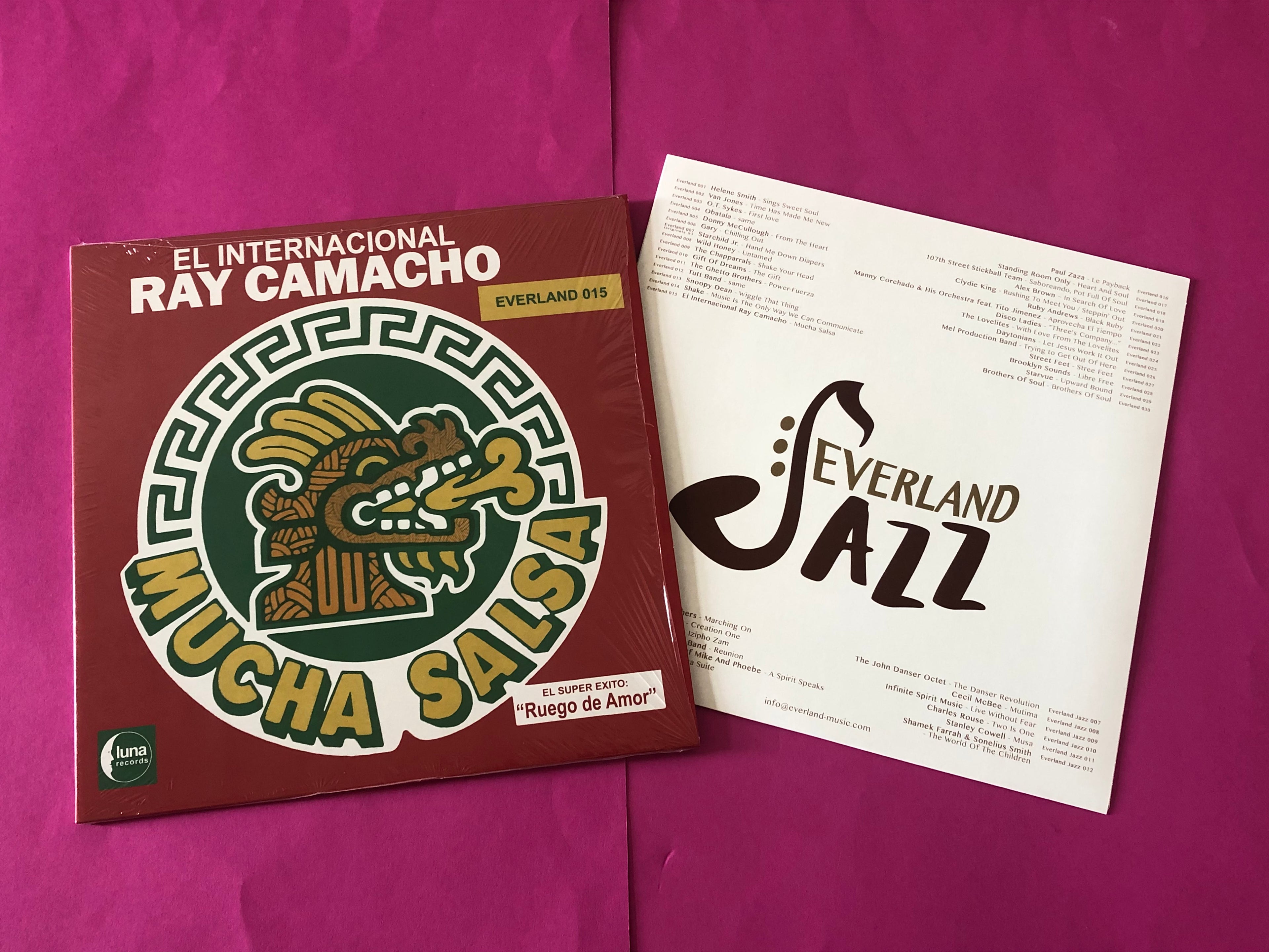 La Banda Internacional De Ray Camacho : Mucha Salsa (LP,Album,Reissue)
