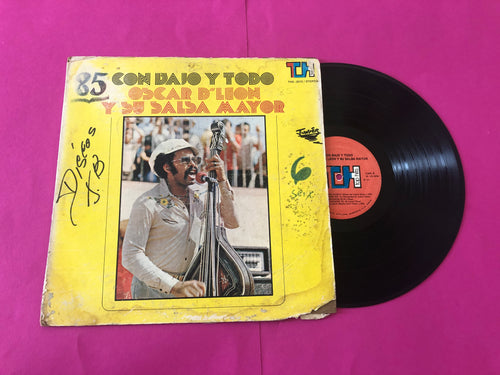 Oscar D'Leon Y Su Salsa Mayor : Con Bajo Y Todo (LP,Album)