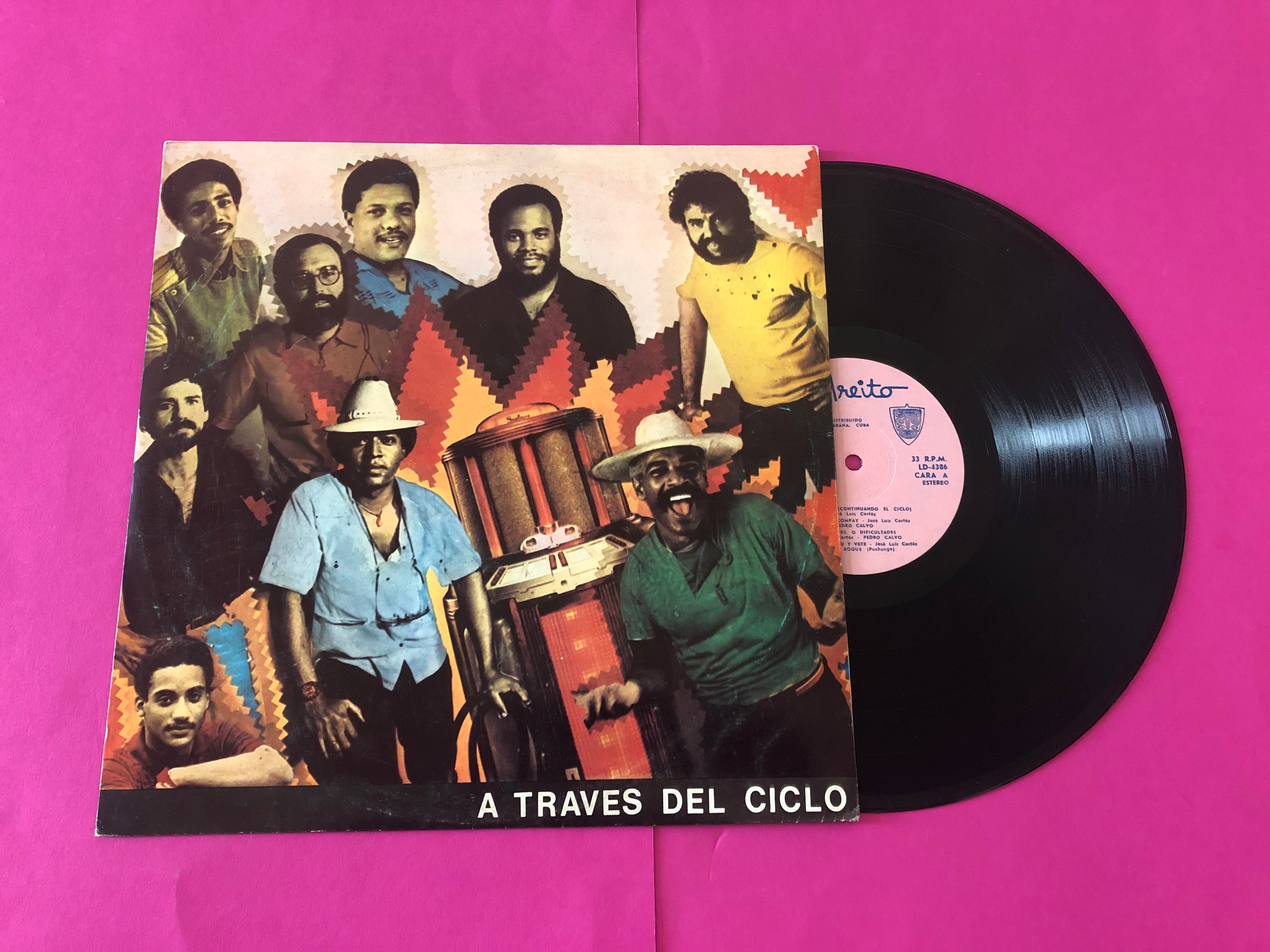 Todos Estrellas : A Traves Del Ciclo (LP,Album,Compilation,Stereo)