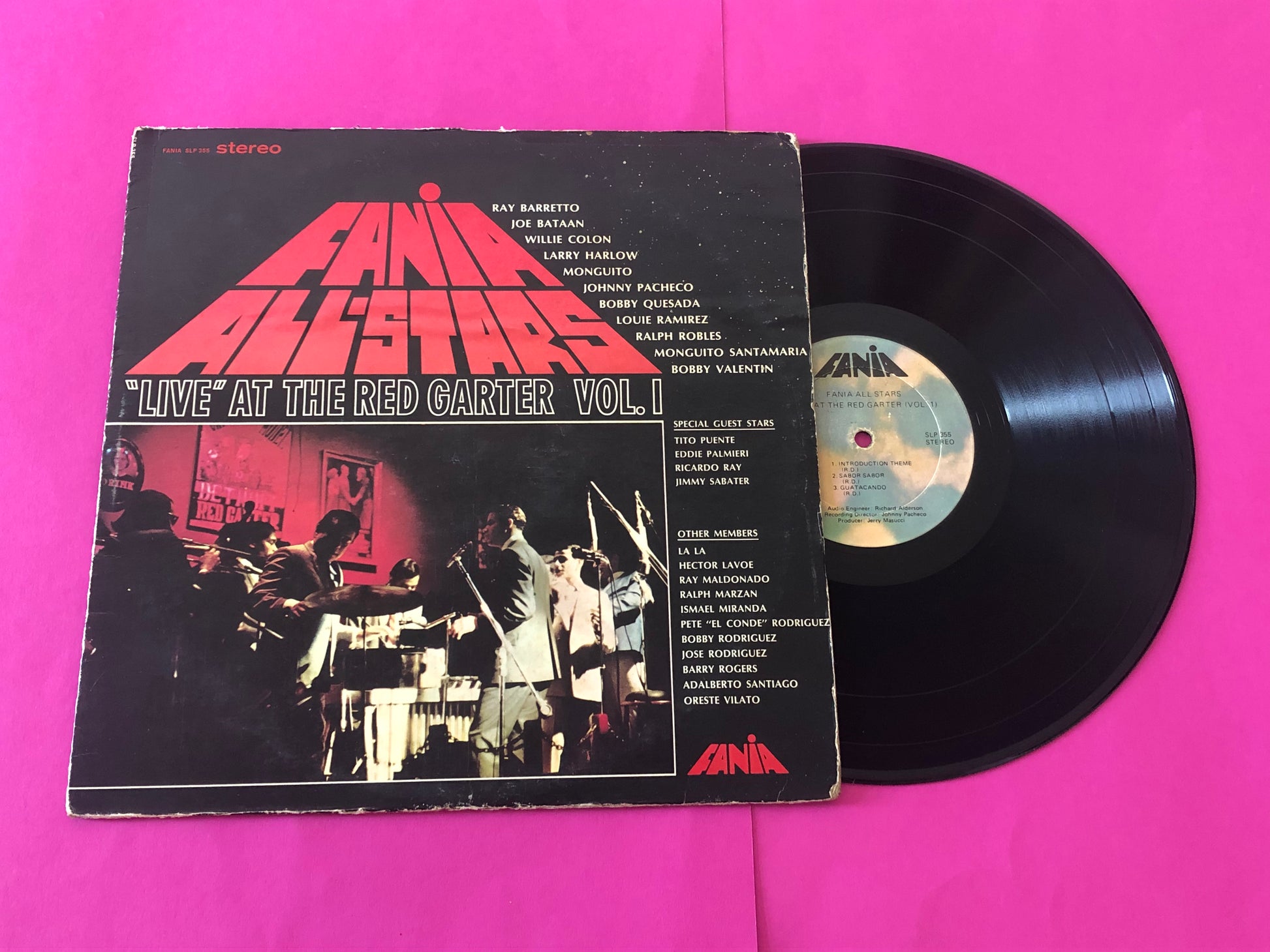 Fania All Stars : "Live" At The Red Garter Vol. 1 (LP,Album,Reissue,Repress,Stereo)
