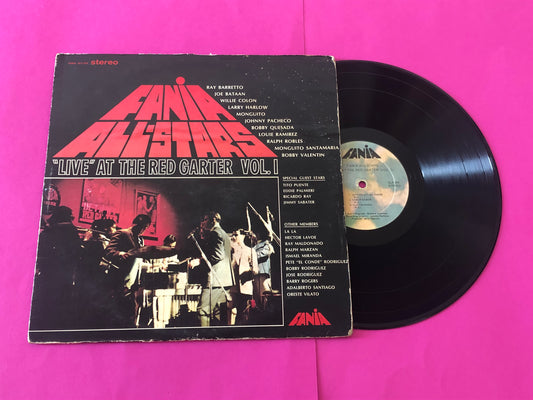 Fania All Stars : "Live" At The Red Garter Vol. 1 (LP,Album,Reissue,Repress,Stereo)