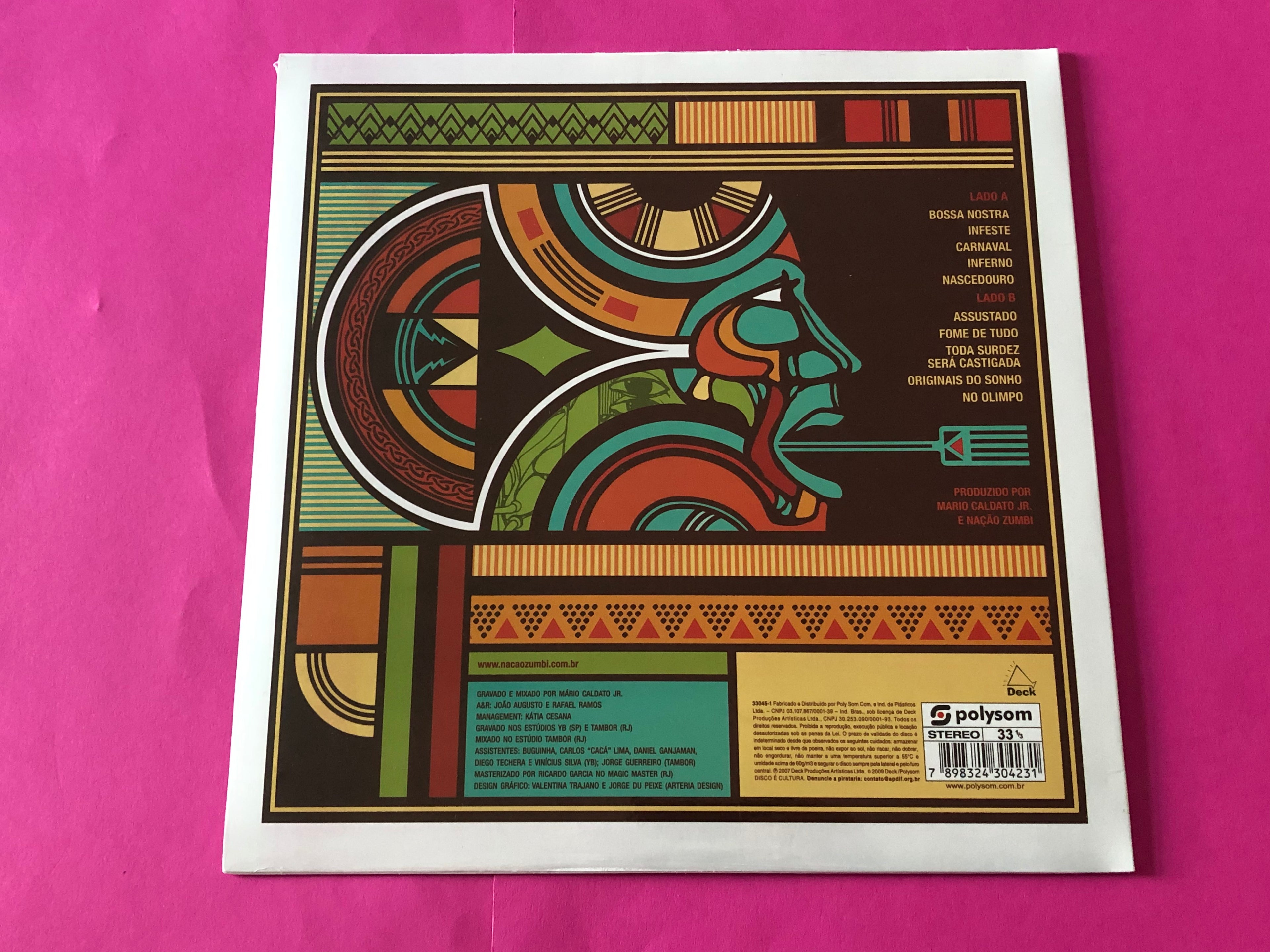Nação Zumbi : Fome De Tudo (LP,Album)