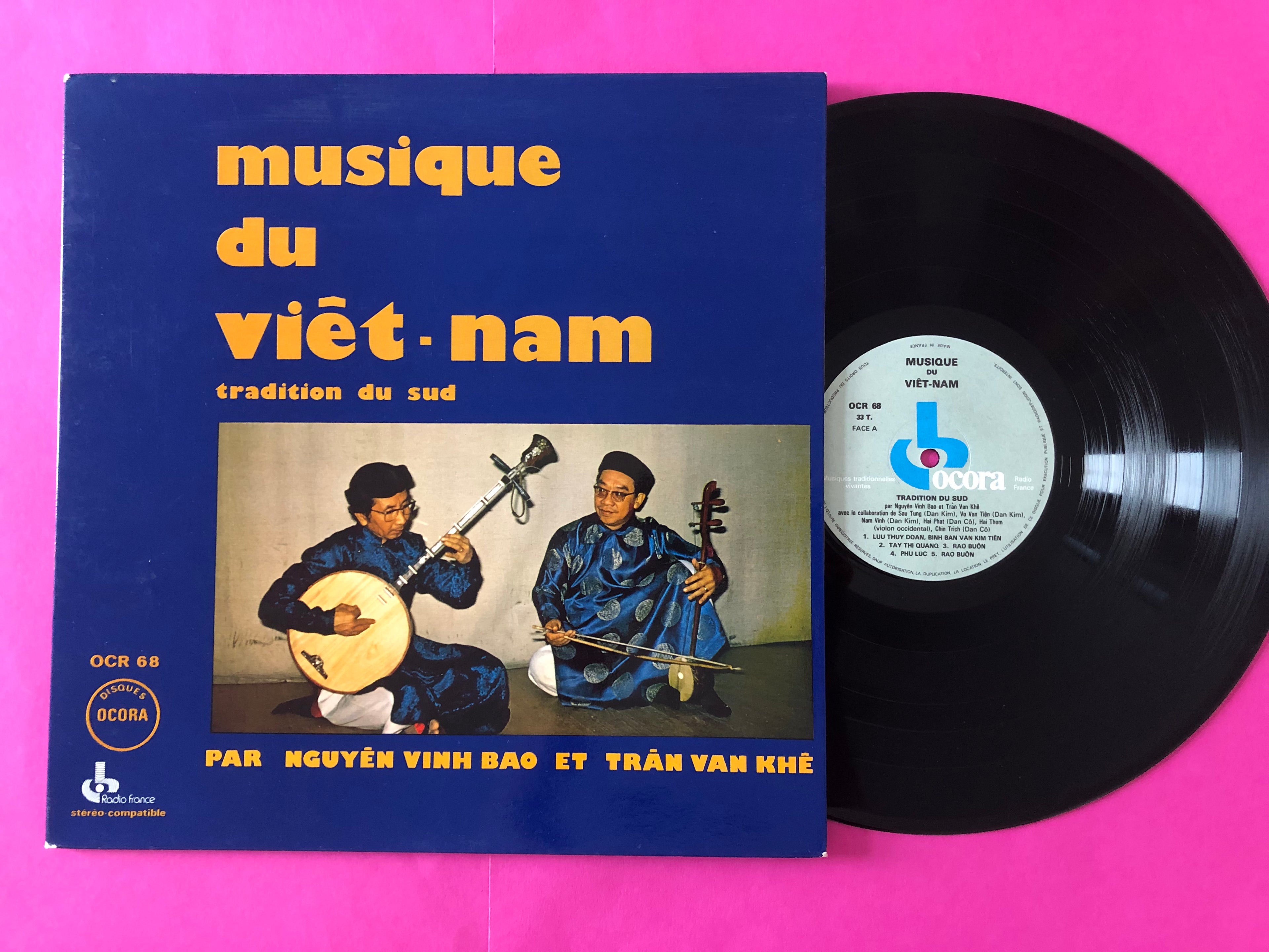 Nguyên Vinh Bao Et Trân Van Khê : Musique Du Viêt-nam - Tradition Du Sud (LP,Album,Repress)