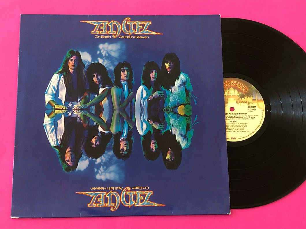 Angel (24) : On Earth As It Is In Heaven (LP,Album,Stereo)