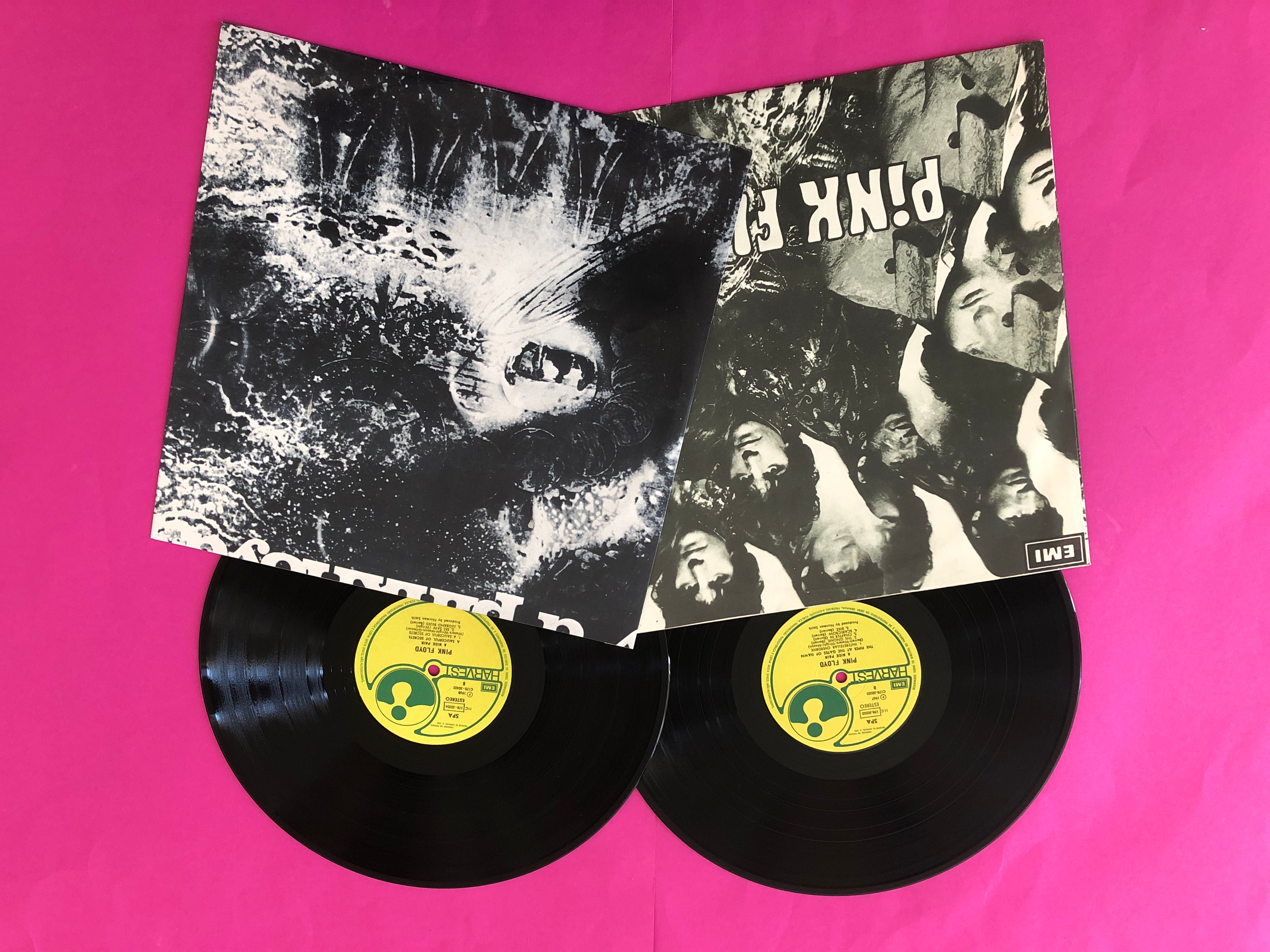 Pink Floyd : A Nice Pair (LP,Album,Compilation,Reissue,Stereo)
