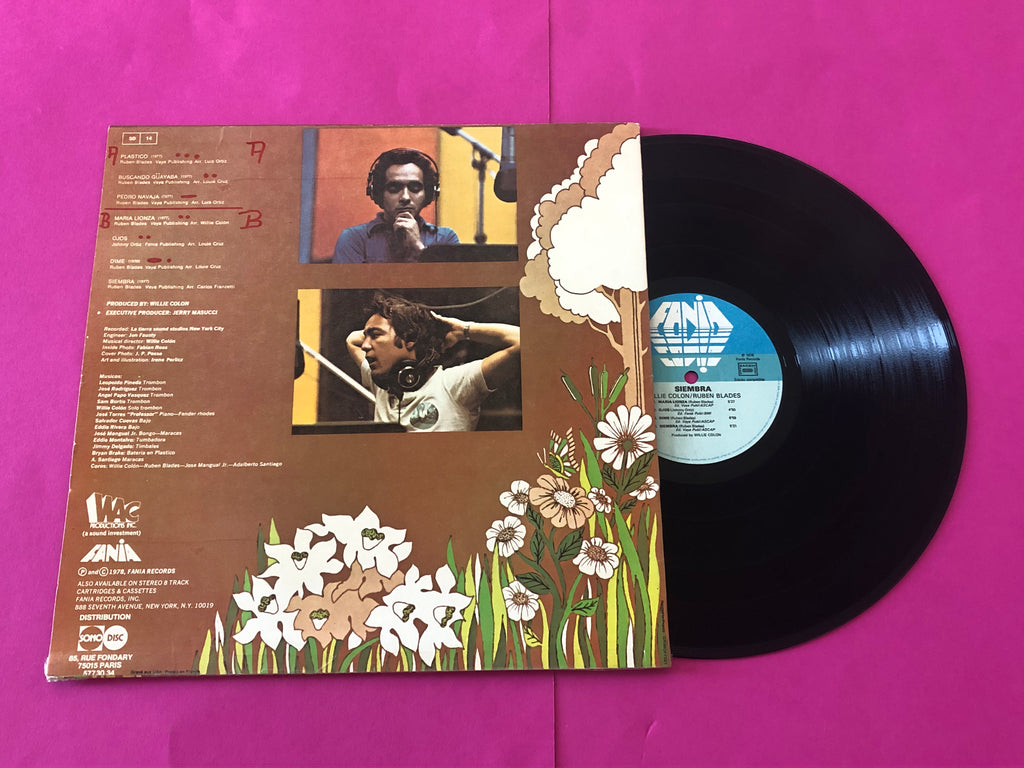Willie Colón & Ruben Blades : Siembra (LP,Album)