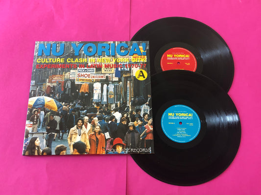 Various : Nu Yorica! (Culture Clash In New York City: Experiments In Latin Music 1970-77) (12",Compilation,Reissue,Remastered)