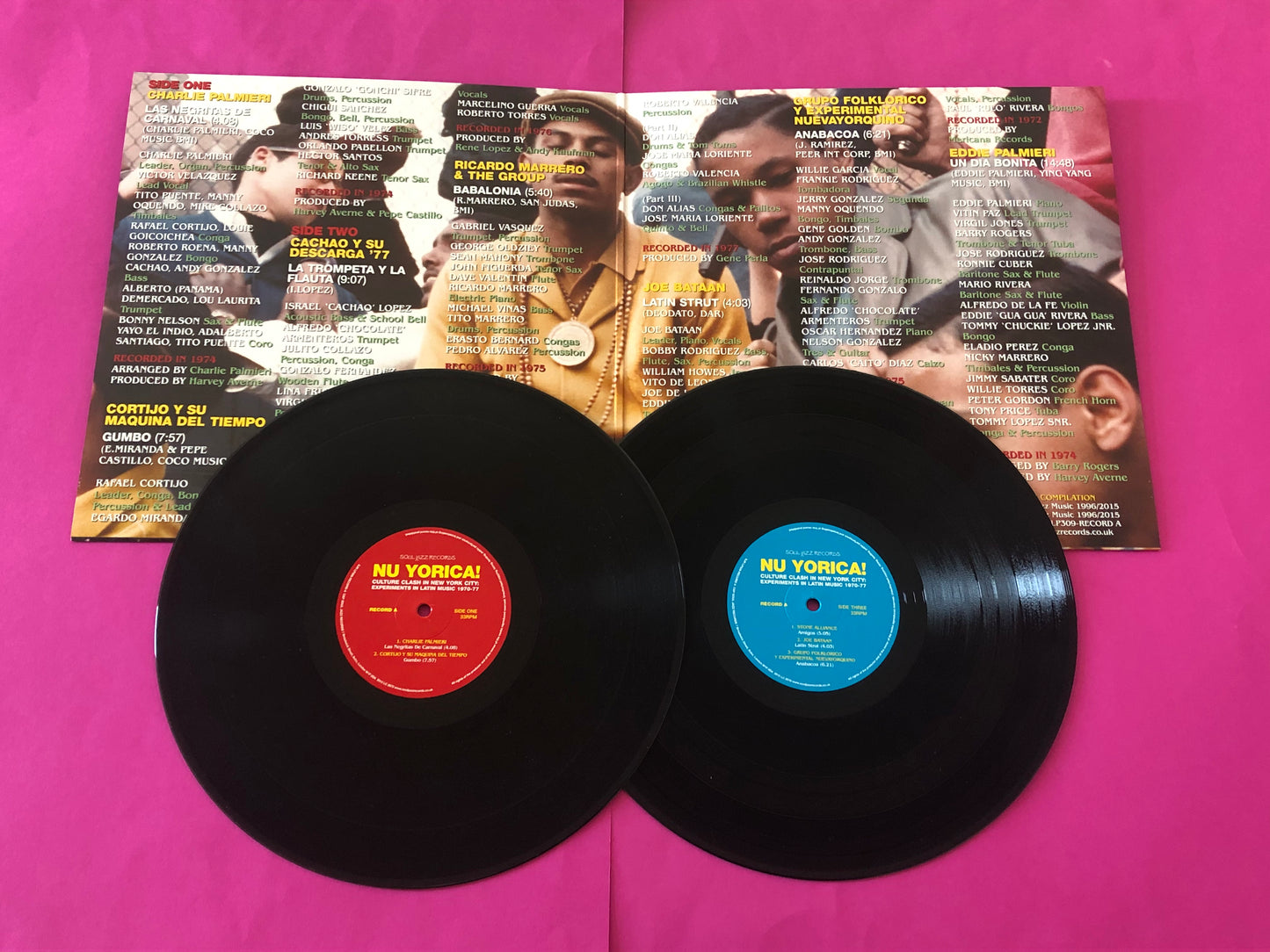 Various : Nu Yorica! (Culture Clash In New York City: Experiments In Latin Music 1970-77) (12",Compilation,Reissue,Remastered)