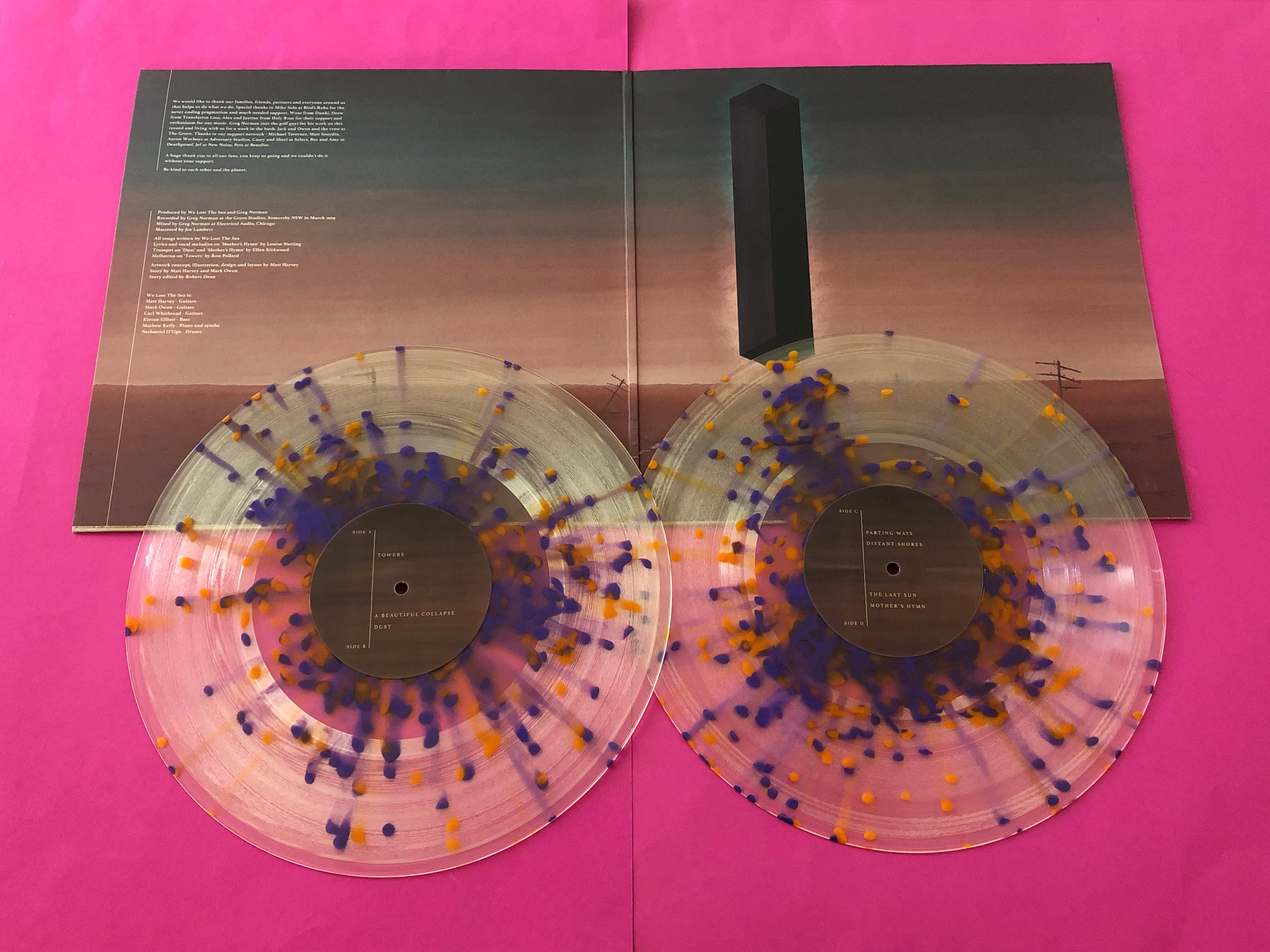 We Lost The Sea : Triumph & Disaster (LP,Album,Limited Edition,Repress)