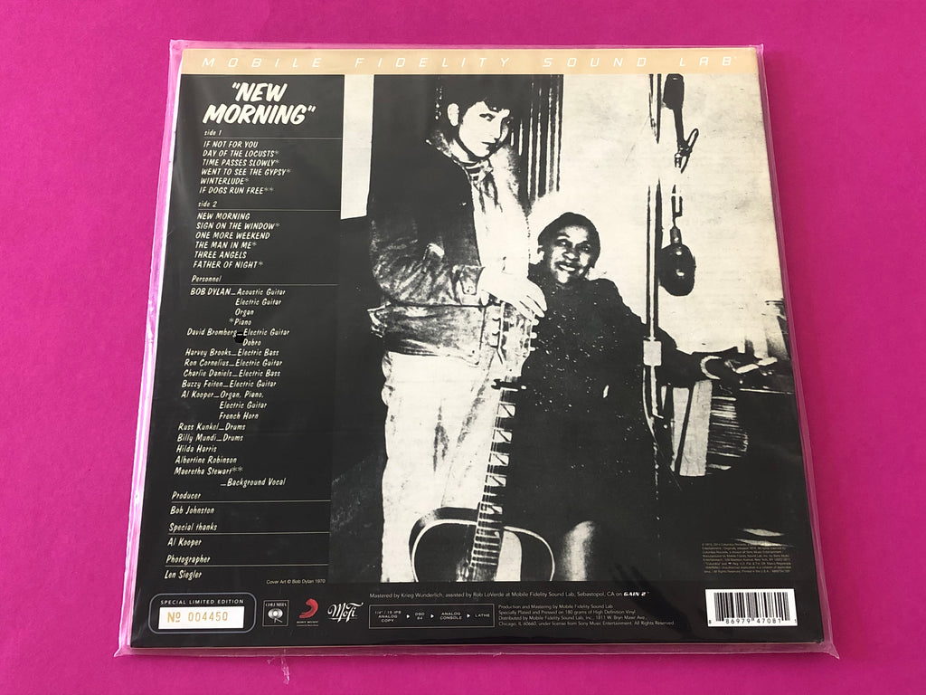 Bob Dylan : New Morning (LP,Album,Limited Edition,Numbered,Reissue,Remastered,Special Edition)