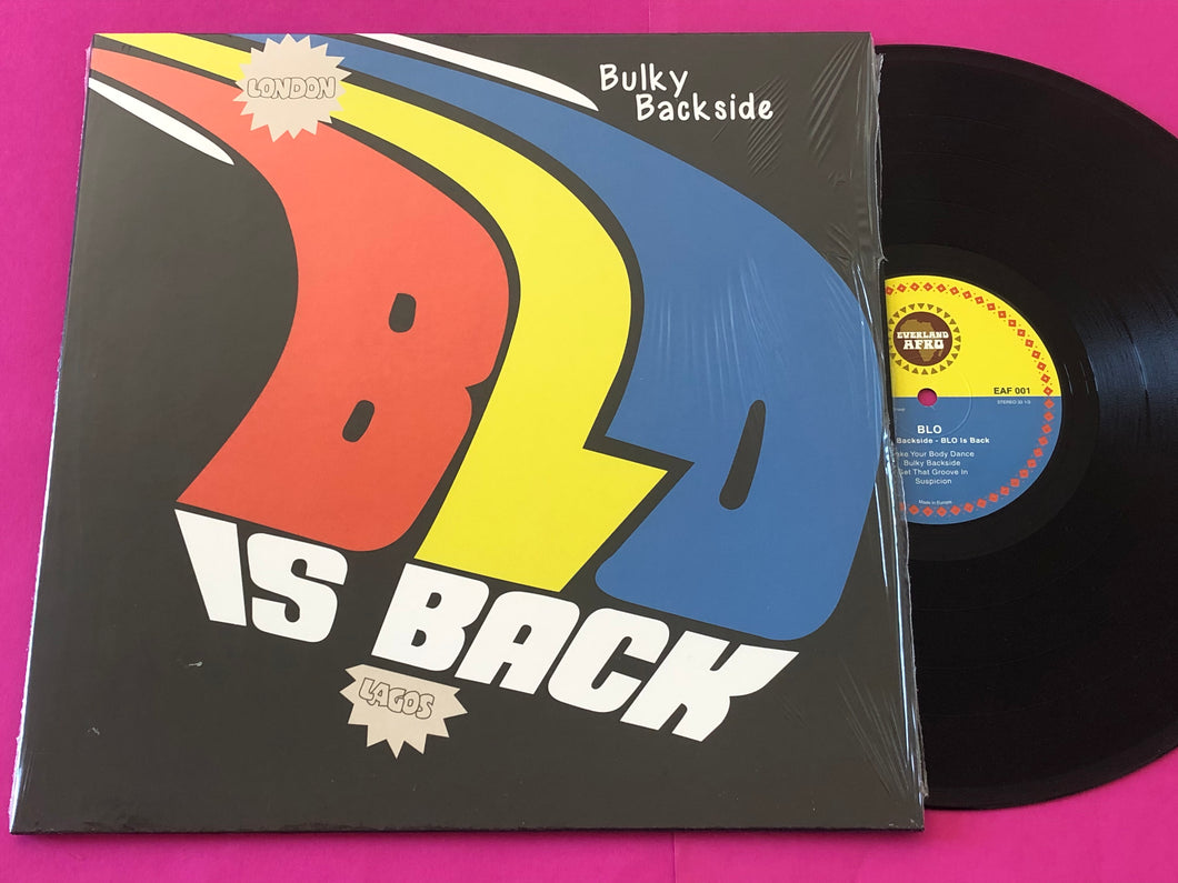 Blo : Bulky Backside - Blo Is Back (LP,Album,Reissue)