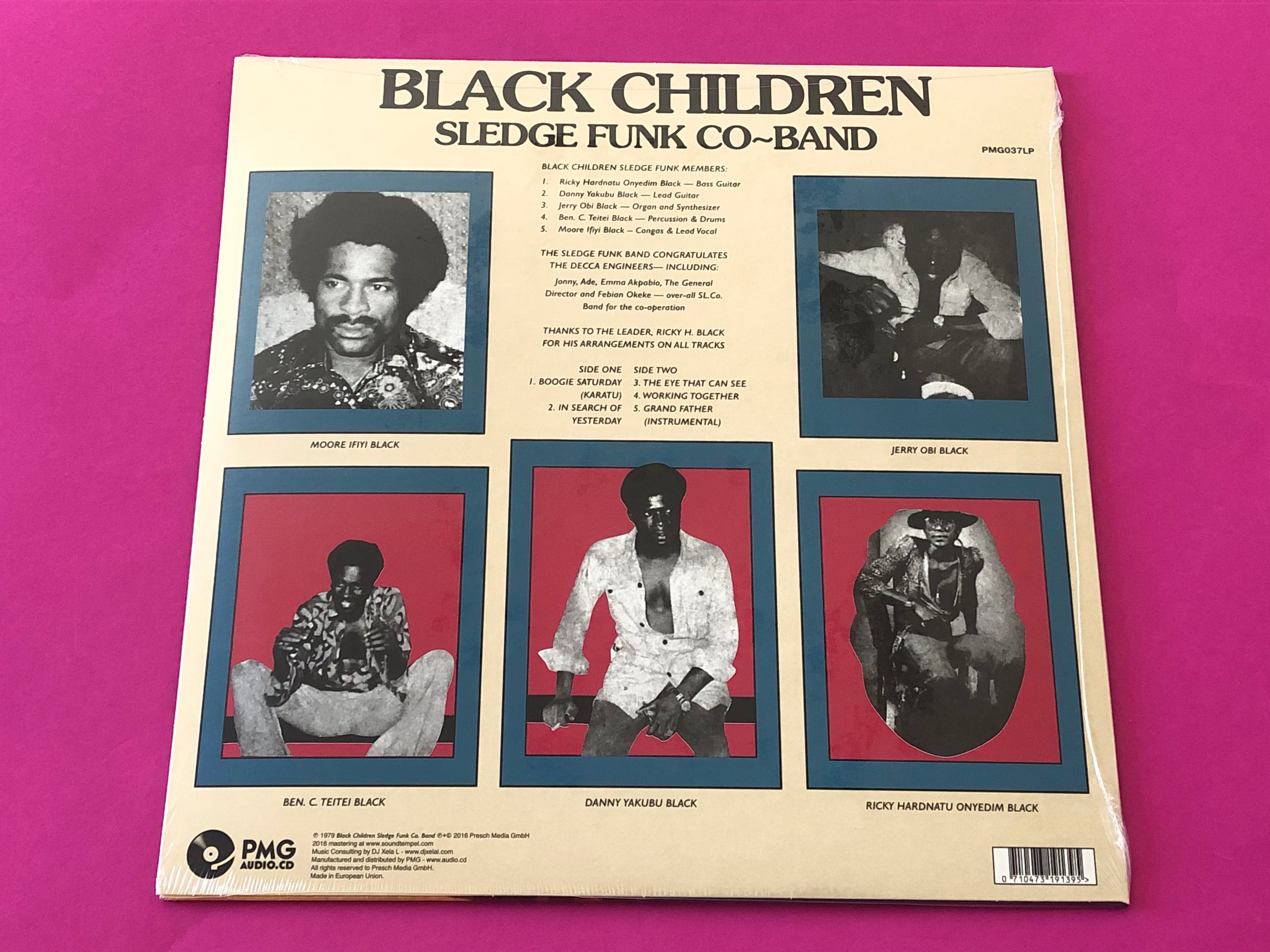 Black Children Sledge Funk Group : Vol. 3 - Aviation Grand Father (LP,Album,Reissue)
