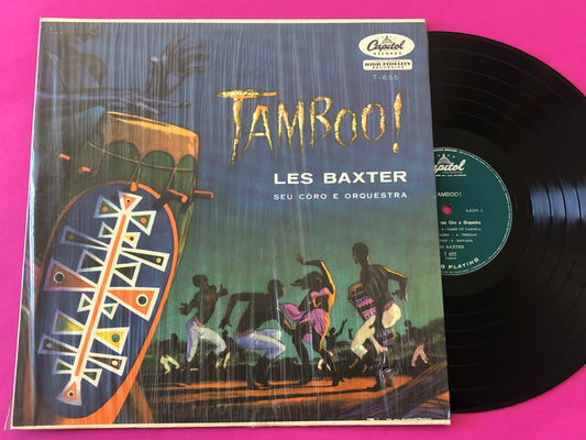 Les Baxter Seu Les Baxter Chorus E Les Baxter & His Orchestra : Tamboo! (LP,Album,Mono)