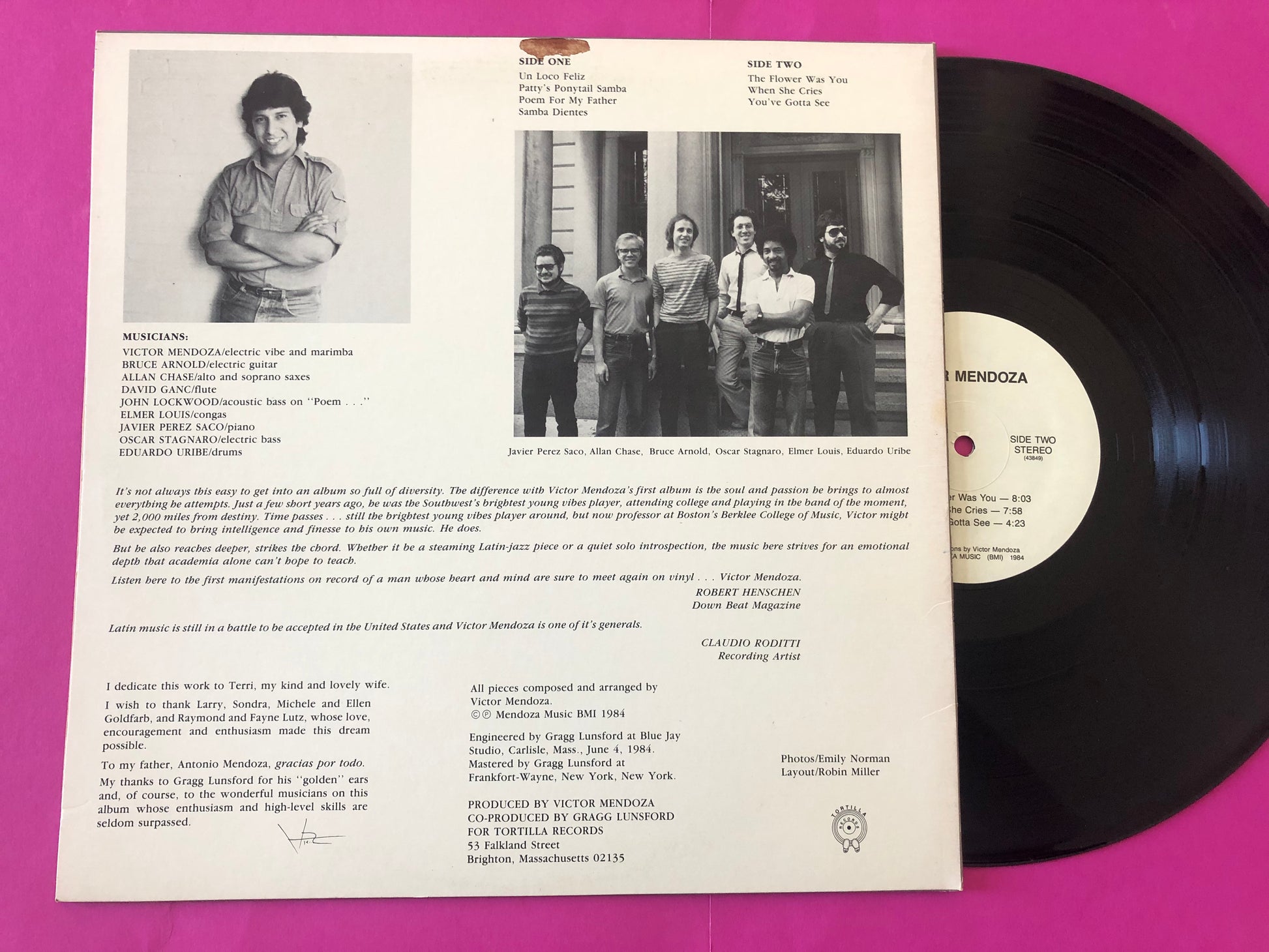 Víctor Mendoza (3) : Víctor Mendoza (LP,Album)