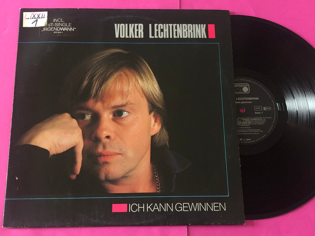 Volker Lechtenbrink : Ich Kann Gewinnen (LP,Album,Stereo)