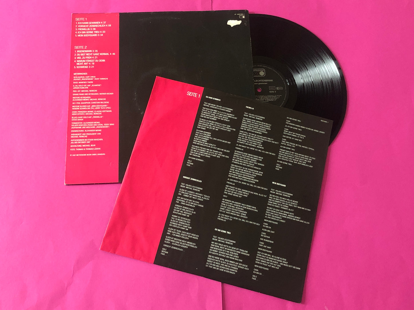 Volker Lechtenbrink : Ich Kann Gewinnen (LP,Album,Stereo)