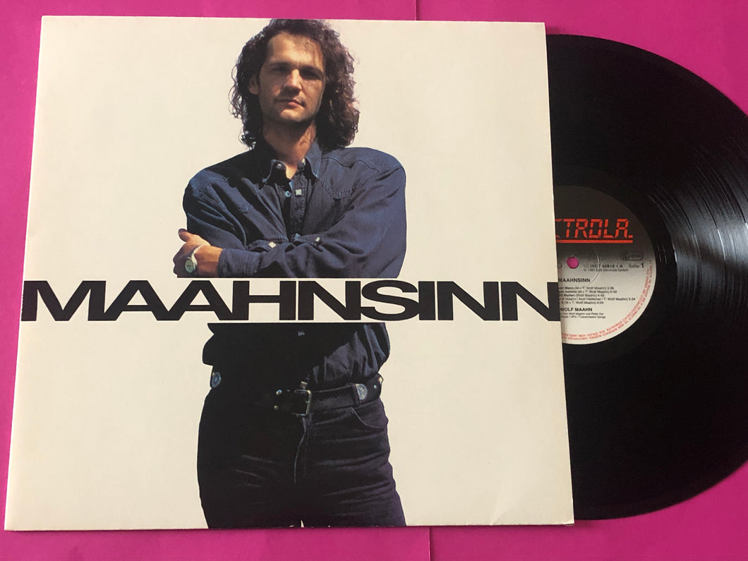 Wolf Maahn : Maahnsinn (LP,Album)