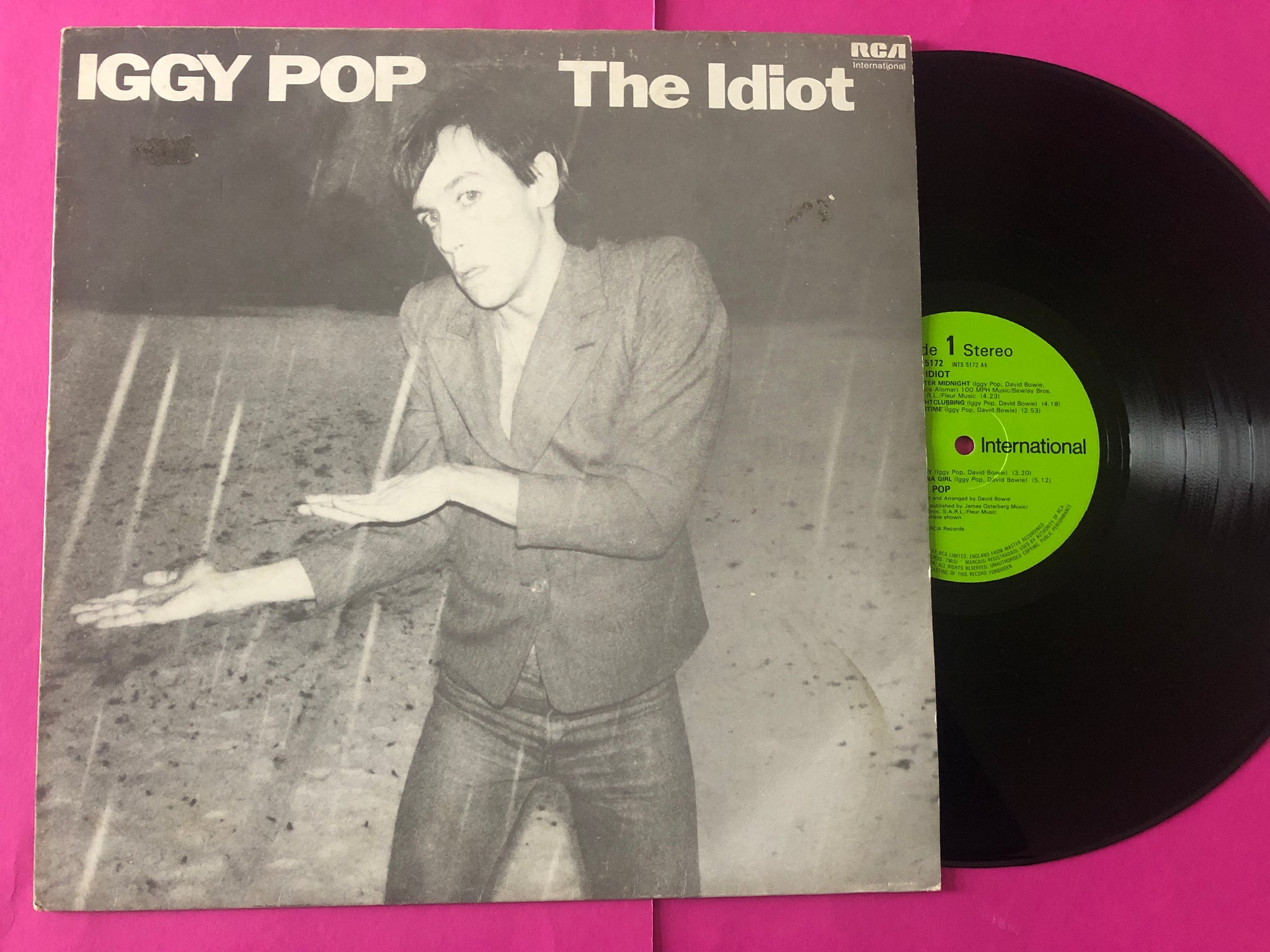 Iggy Pop - The Idiot (LP) (Very Good Plus (VG+)) – golden pavilion