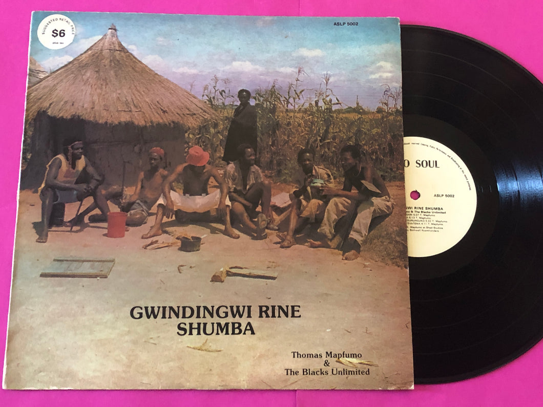 Thomas Mapfumo & Blacks Unlimited, The : Gwindingwi Rine Shumba (LP,Album)