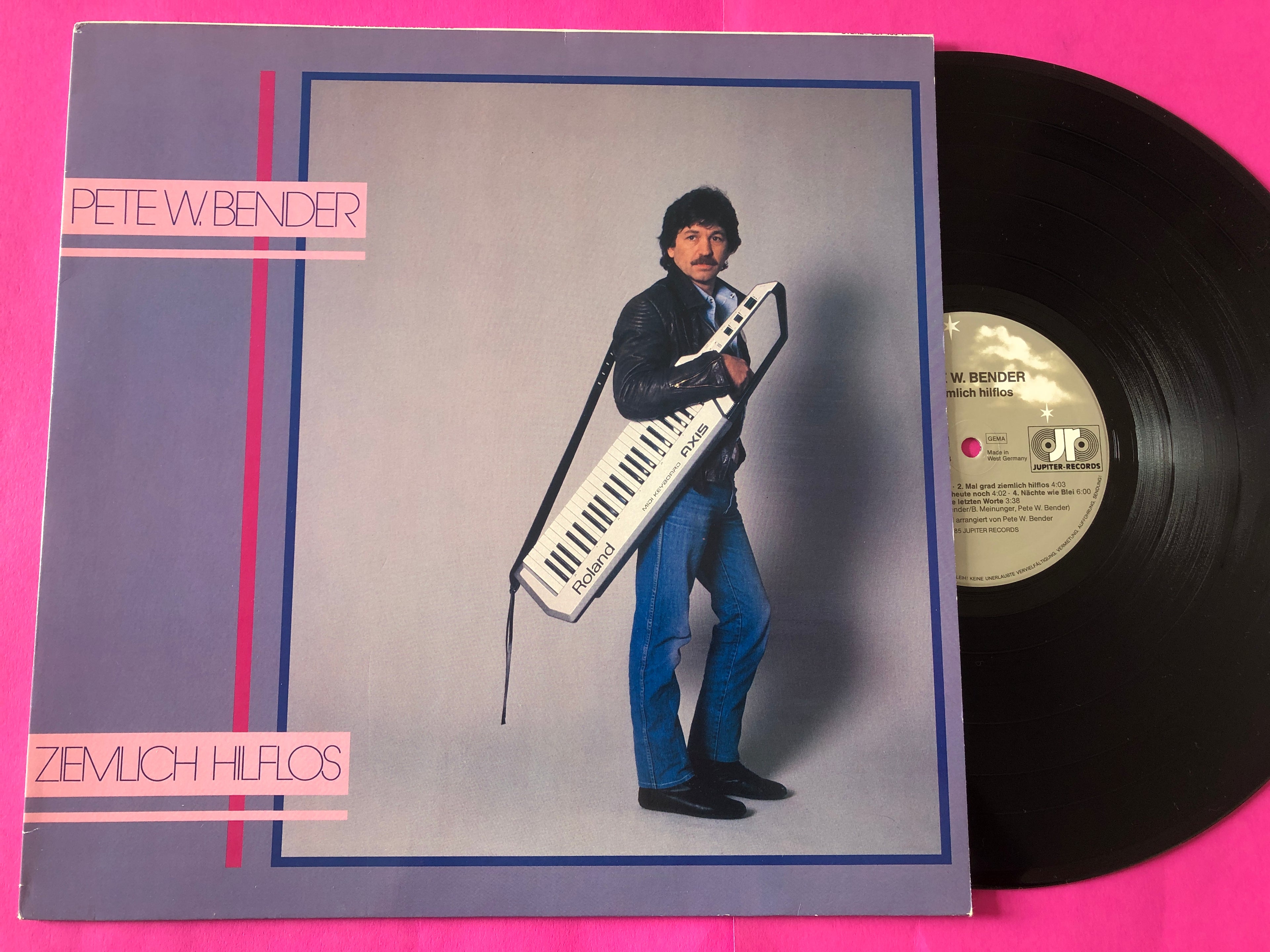 Pete Wyoming Bender : Ziemlich Hilflos (LP,Album)