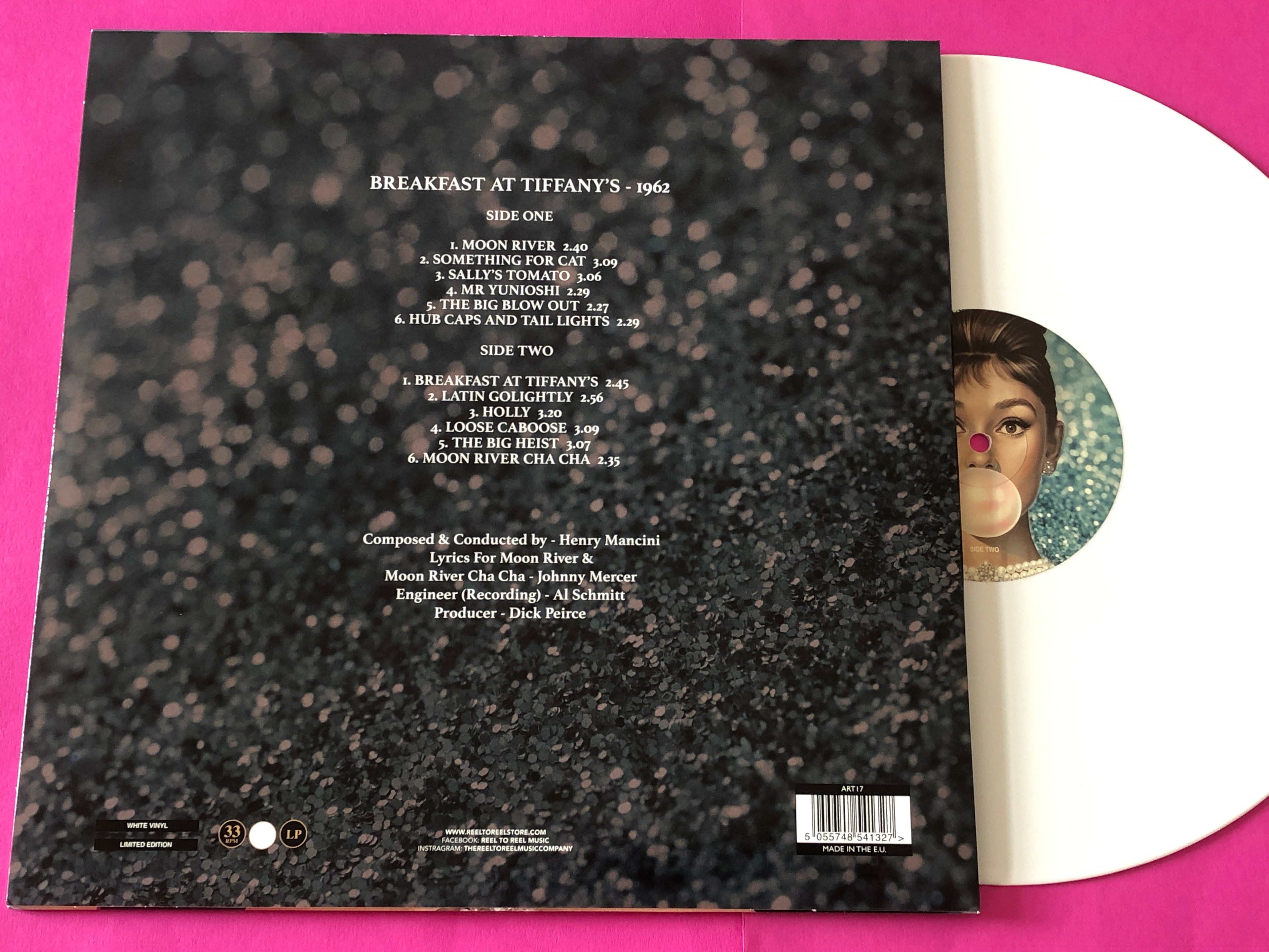 Henry Mancini : Breakfast At Tiffany's (LP,Album,Limited Edition,Reissue)