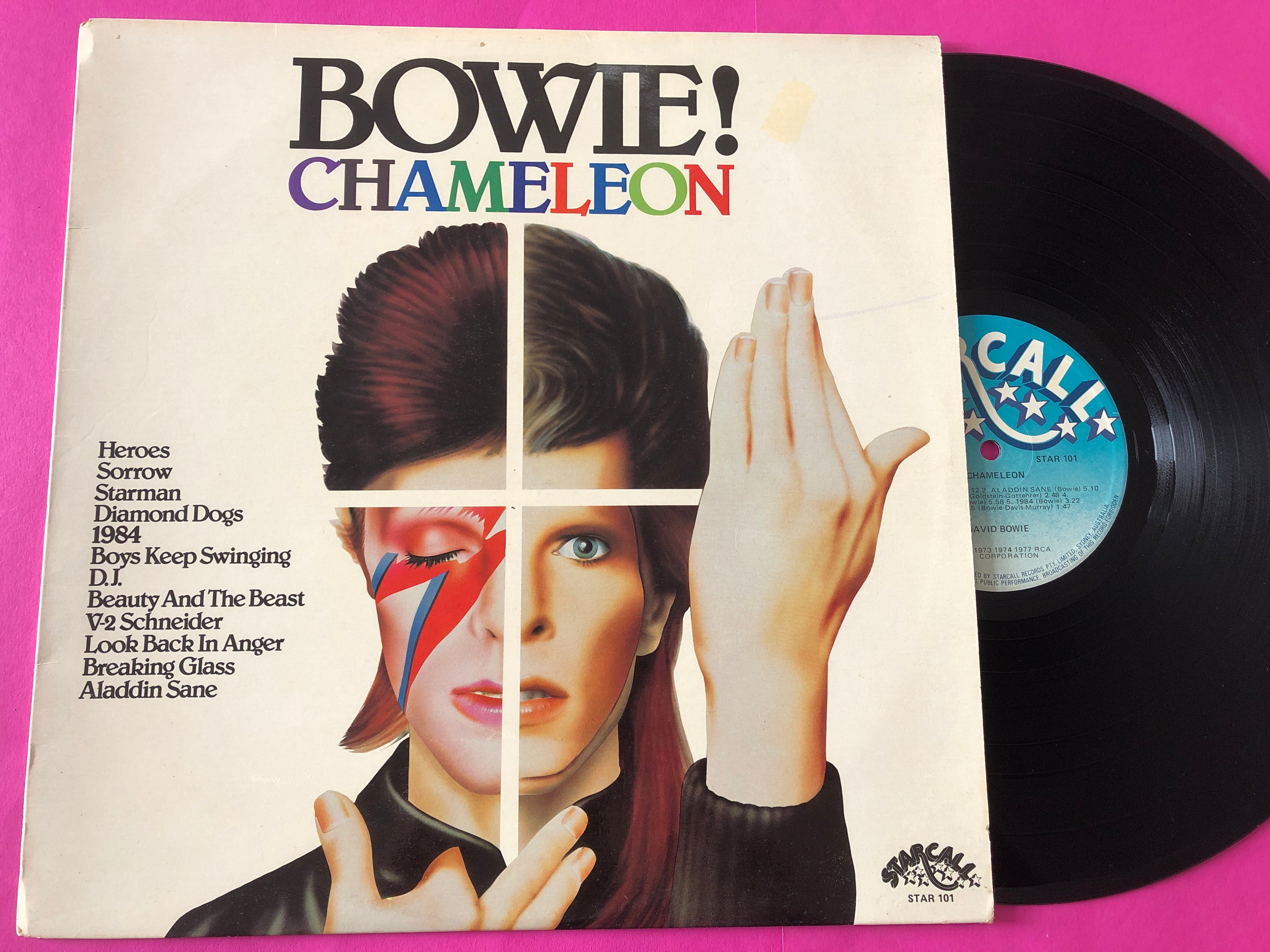 David Bowie : Chameleon (LP,Compilation)