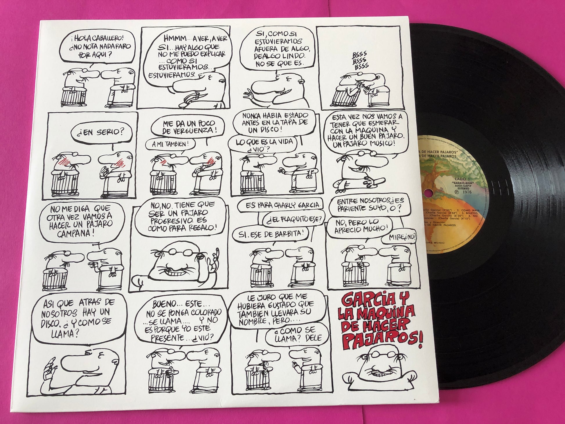 La Máquina De Hacer Pájaros : La Máquina De Hacer Pájaros (LP,Album,Reissue)