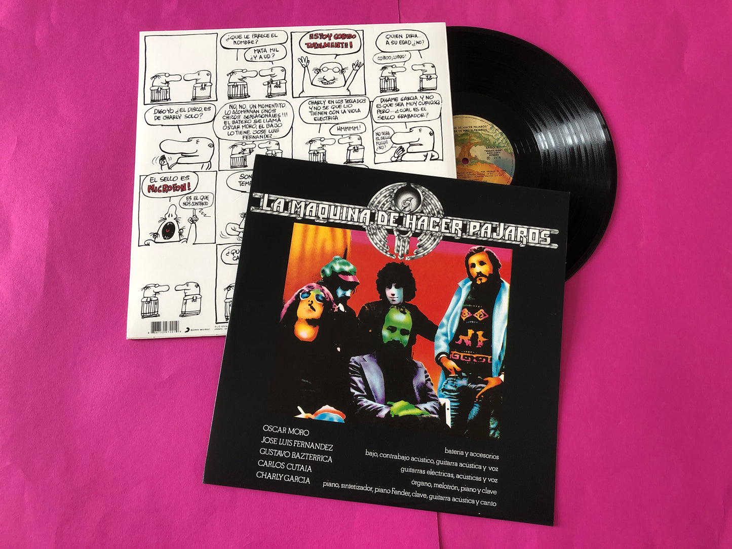 La Máquina De Hacer Pájaros : La Máquina De Hacer Pájaros (LP,Album,Reissue)