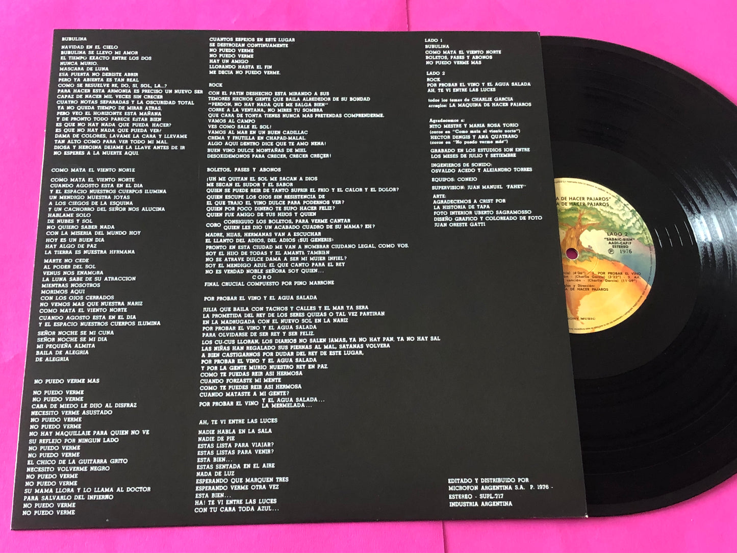 La Máquina De Hacer Pájaros : La Máquina De Hacer Pájaros (LP,Album,Reissue)
