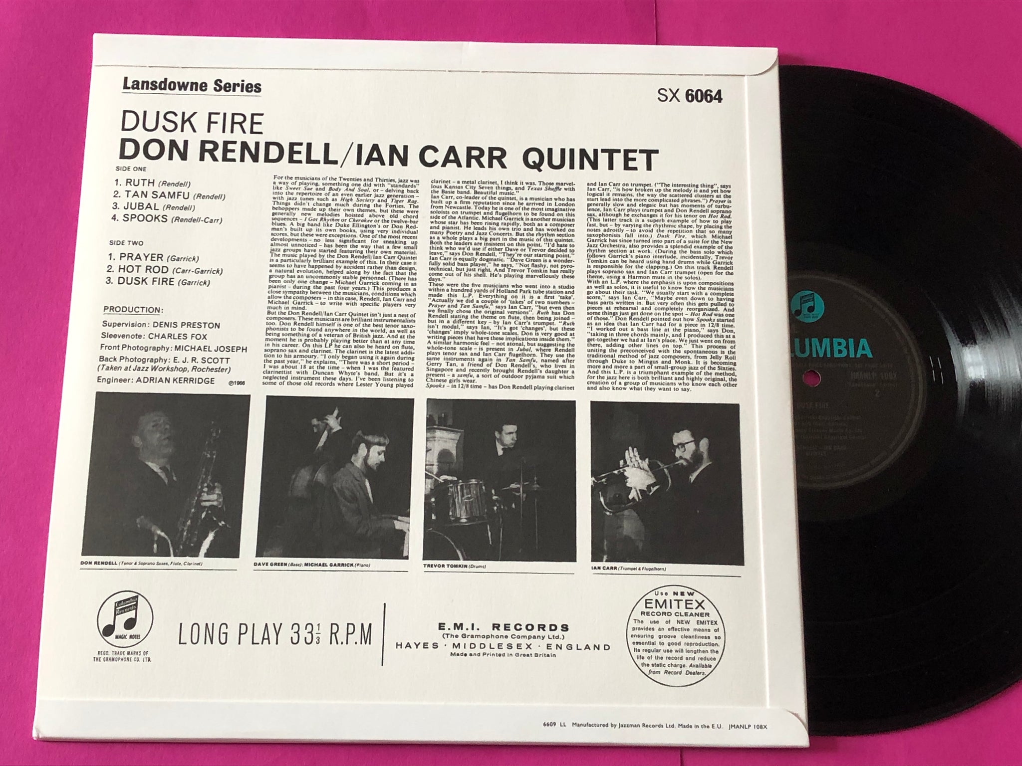 Buy Don Rendell / Ian Carr Quintet, The : Dusk Fire (LP,Album