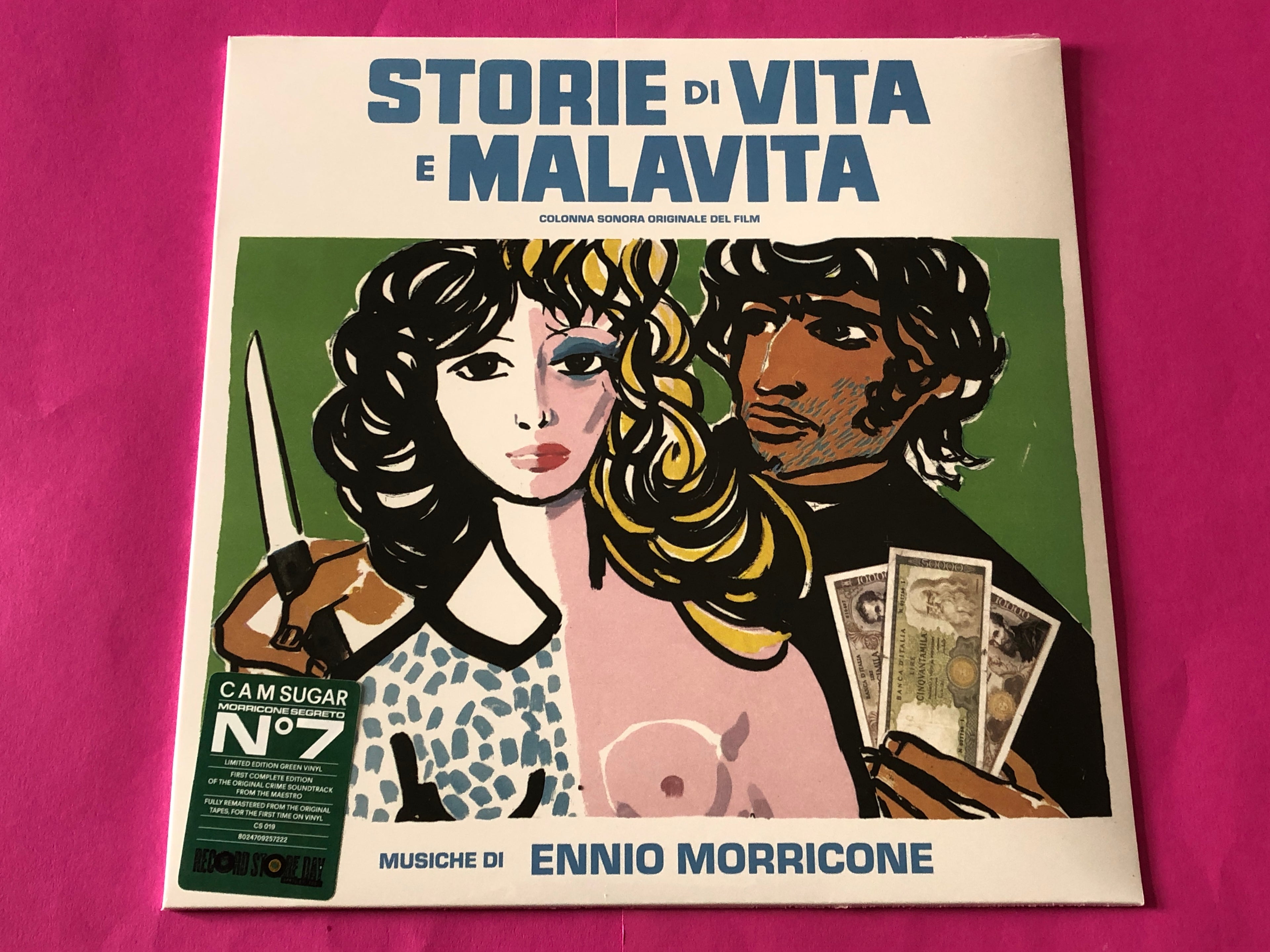 Ennio Morricone : Storie Di Vita E Malavita - Colonna Sonora Originale Del Film (LP,Record Store Day,Limited Edition)