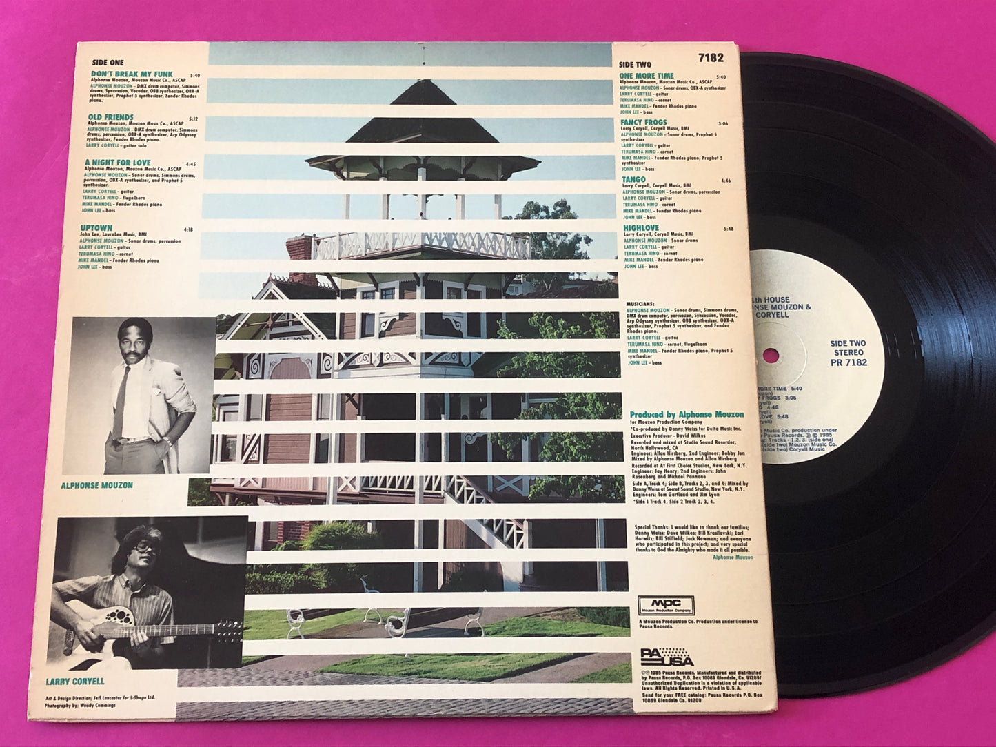 Alphonse Mouzon & Larry Coryell : The 11th House (LP)