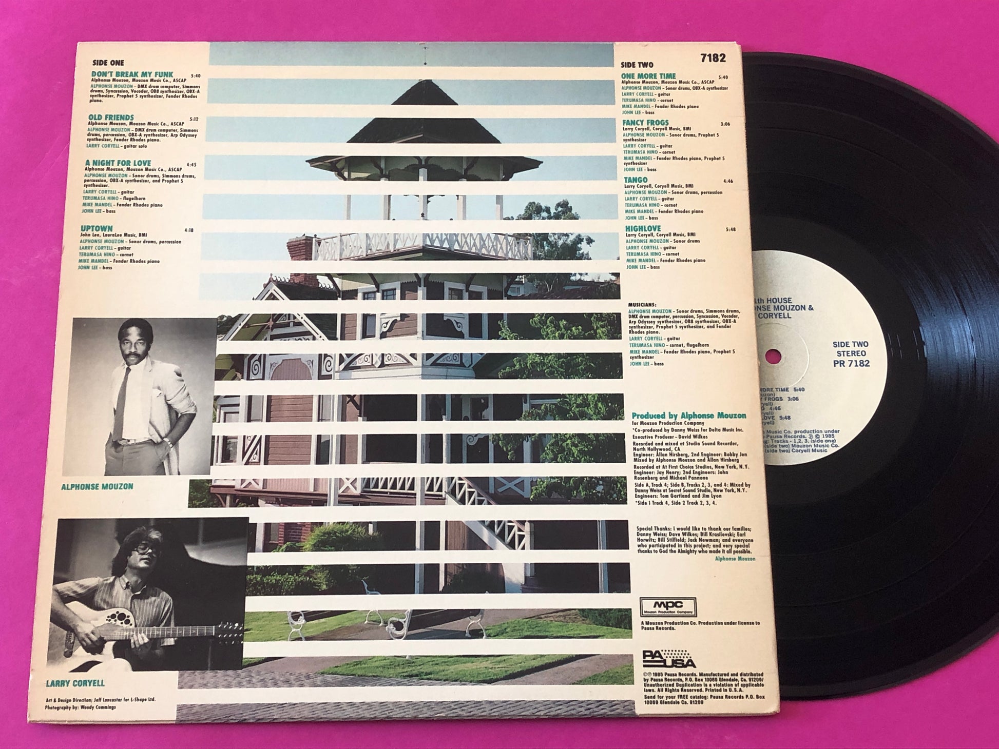 Alphonse Mouzon & Larry Coryell : The 11th House (LP)