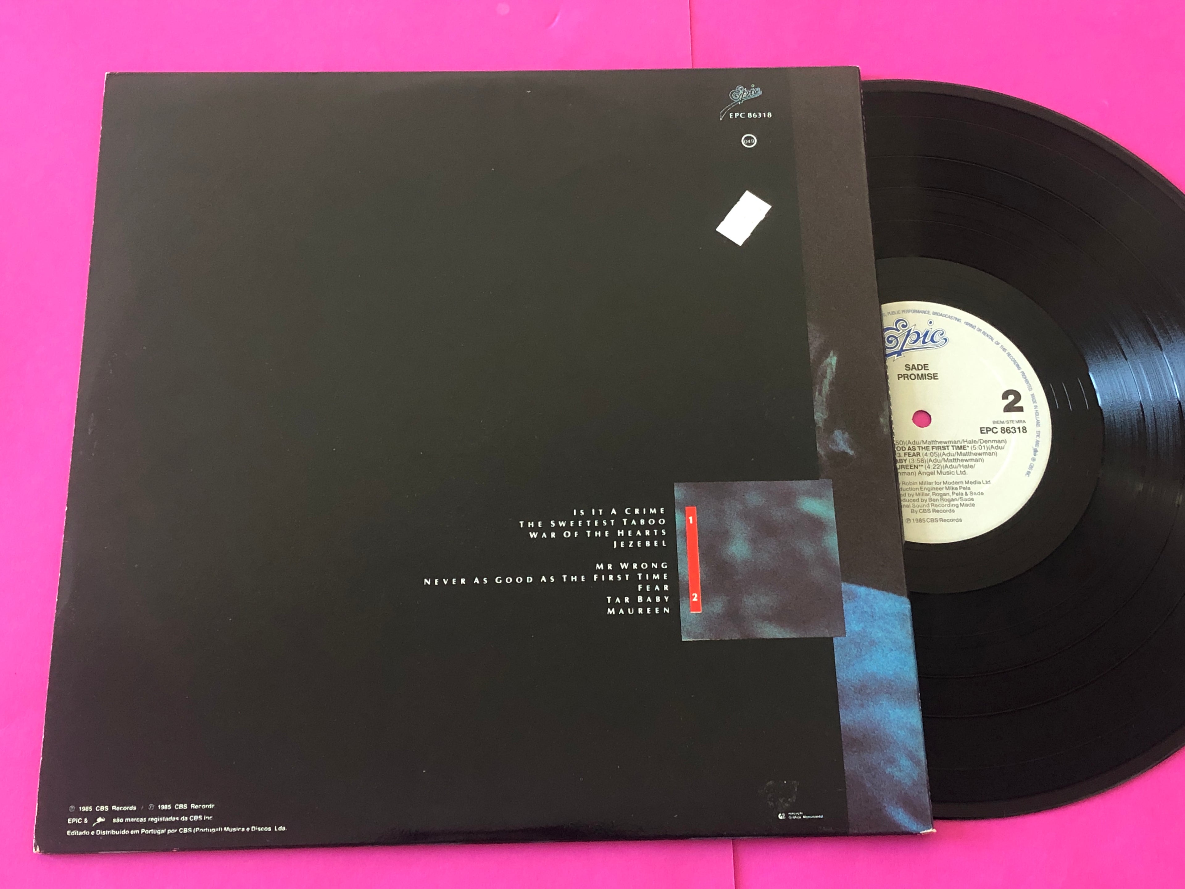 Sade : Promise (LP,Album)