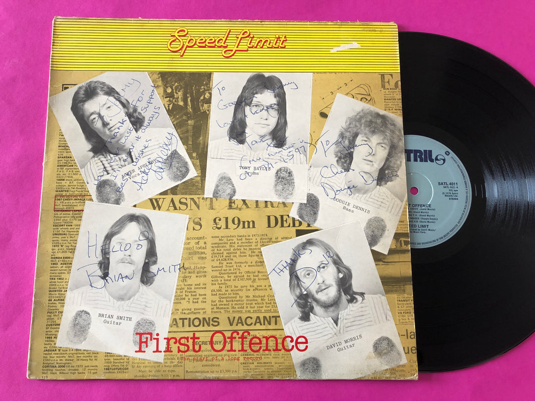 Speed Limit (7) : First Offence (LP)