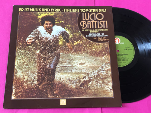 Lucio Battisti : Lucio Battisti, La Batteria, Il Contrabasso, Eccetera (LP,Album,Stereo)