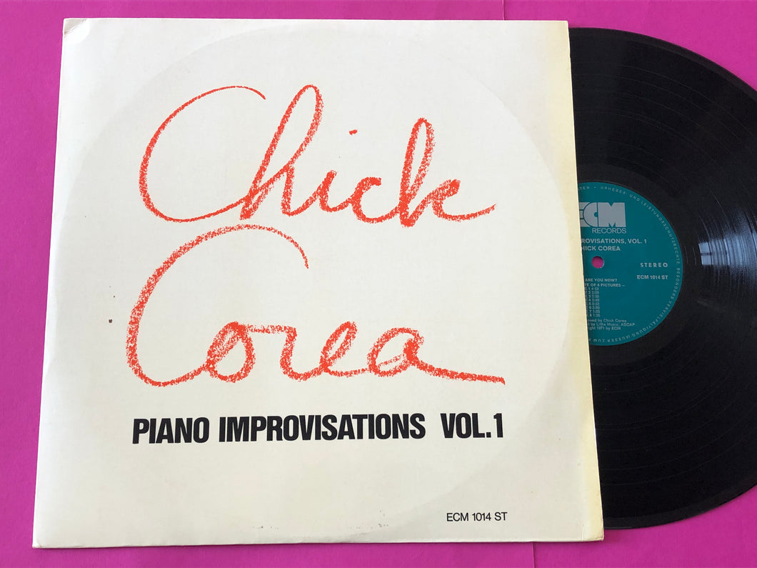 Chick Corea : Piano Improvisations Vol. 1 (LP,Album)