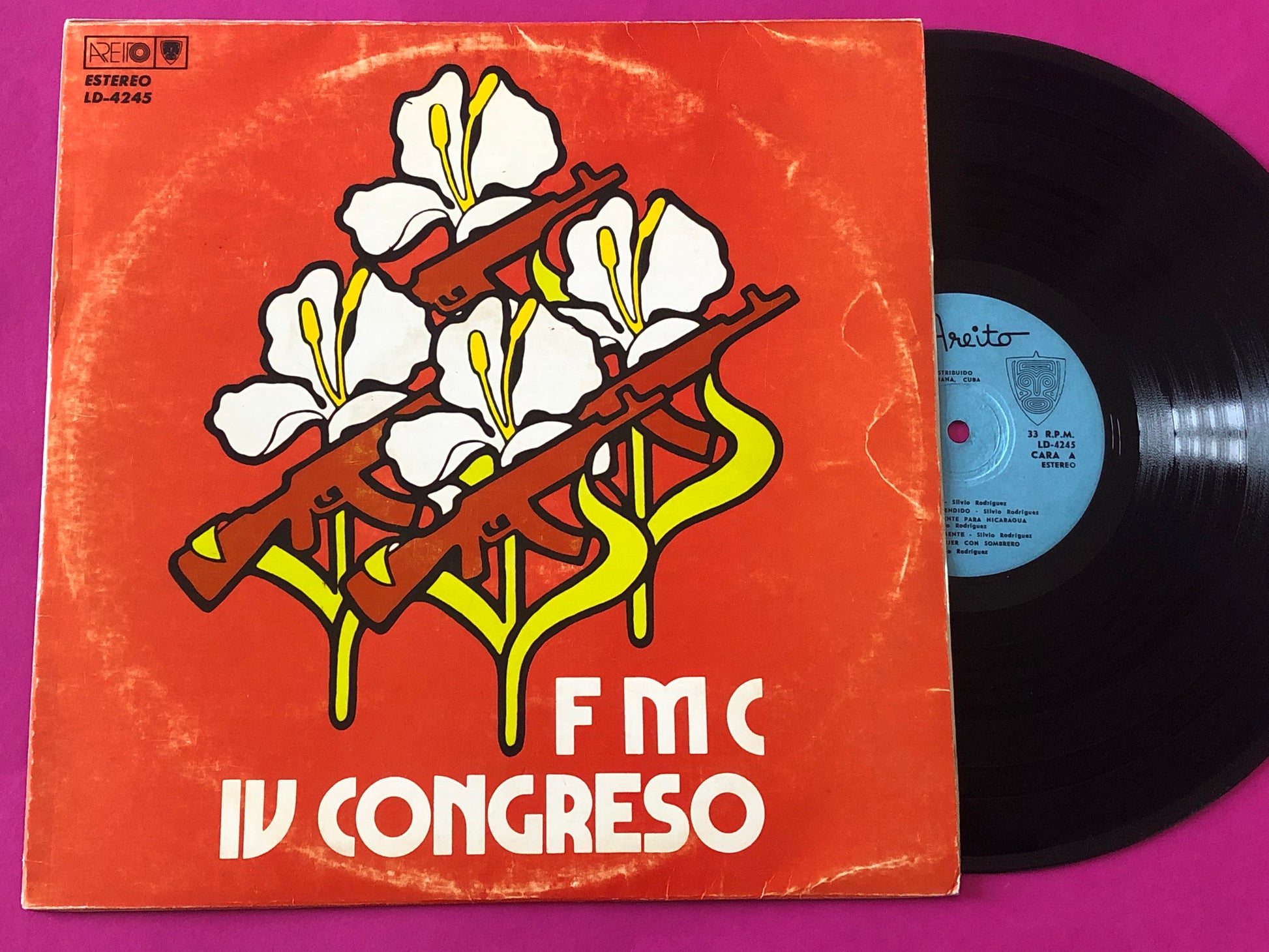 Silvio Rodríguez / Pablo Milanés : F M C IV Congreso (LP,Compilation)