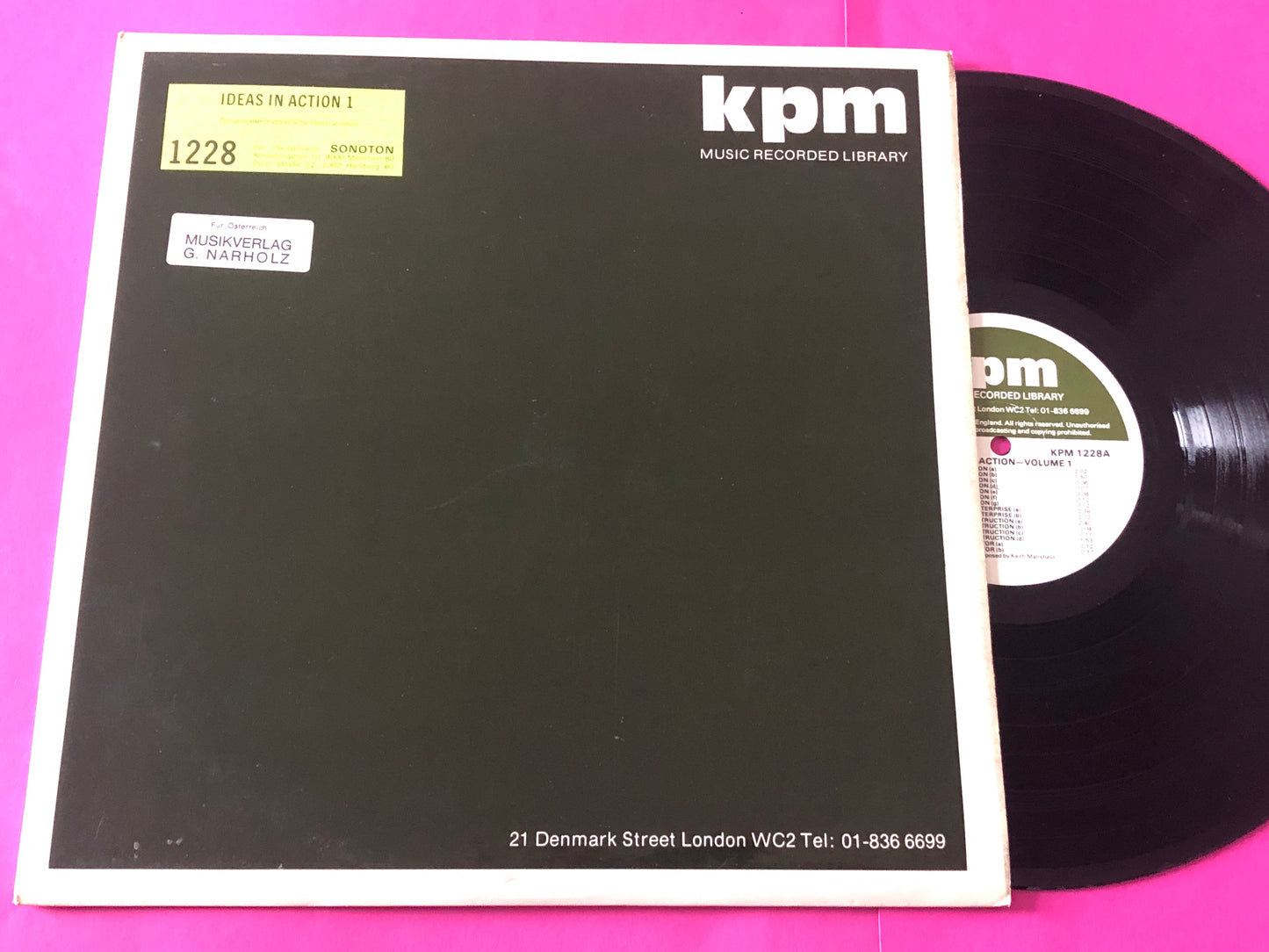 Keith Mansfield : Ideas In Action - Volume 1 (LP)