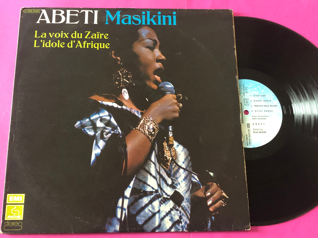Abeti : Abeti Masikini La Voix Du Zaire L'Idole D'Afrique (LP,Album,Stereo)