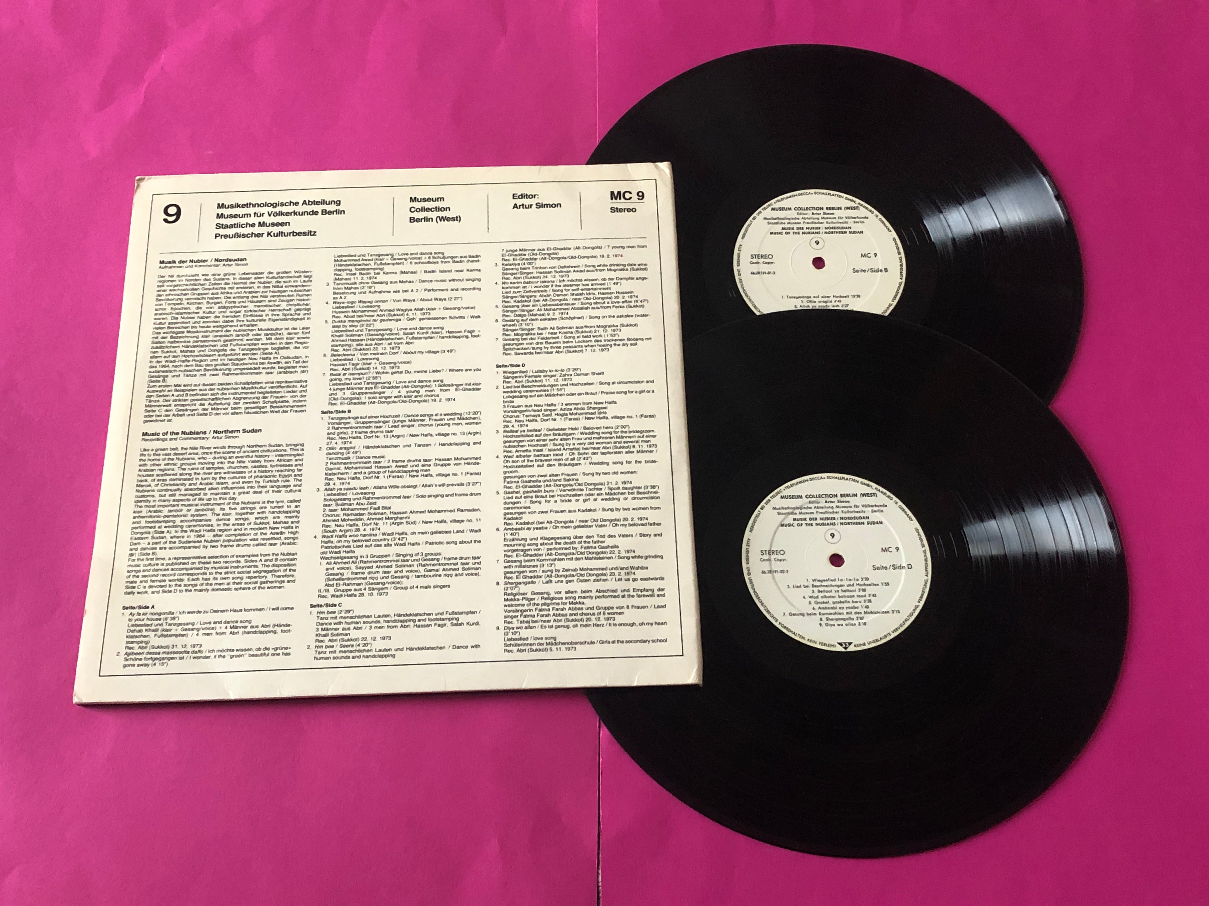 Various : Musik Der Nubier / Nordsudan (LP,Compilation,Stereo)
