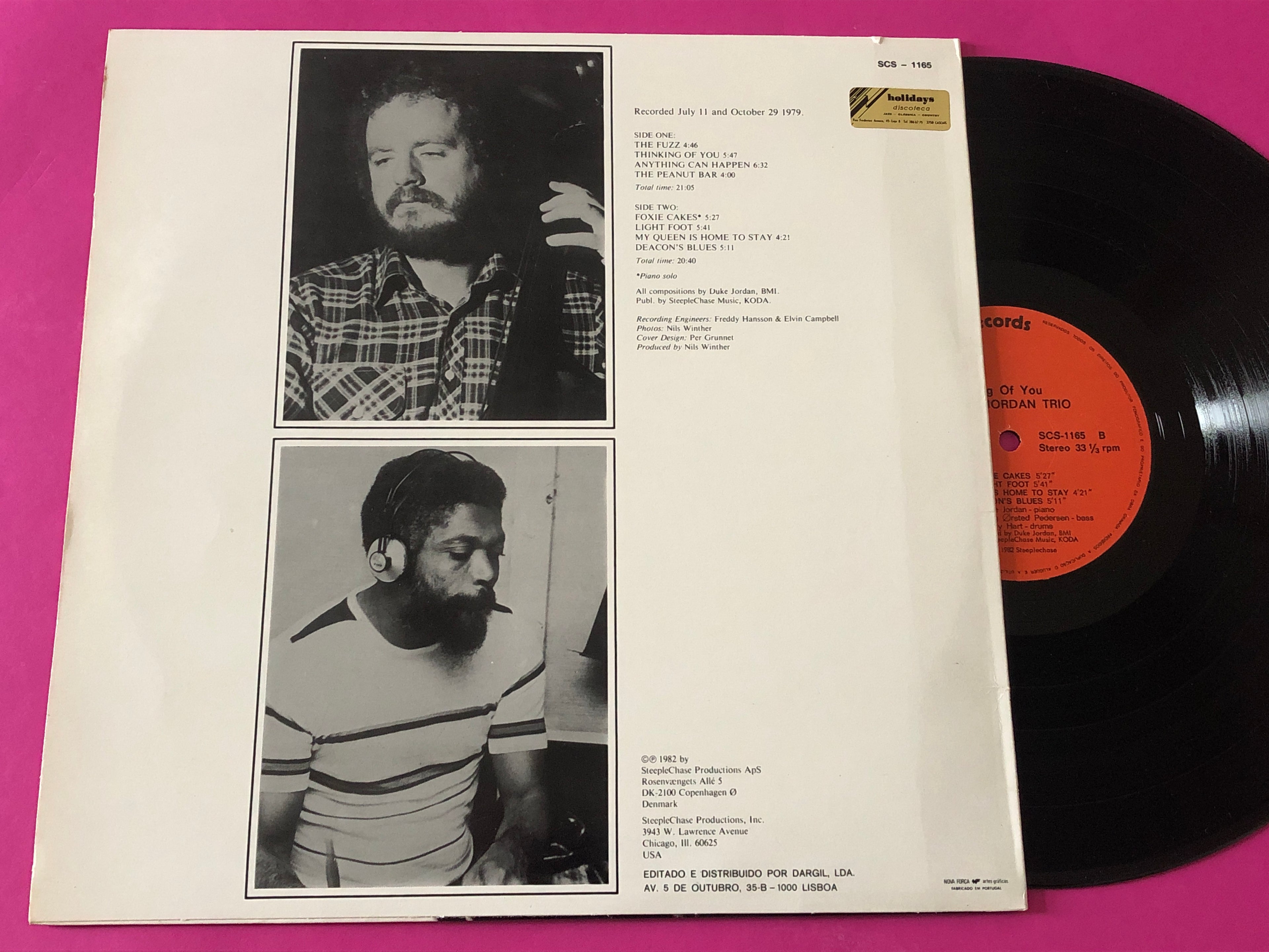 Duke Jordan Trio : Thinking of You (LP, Album)