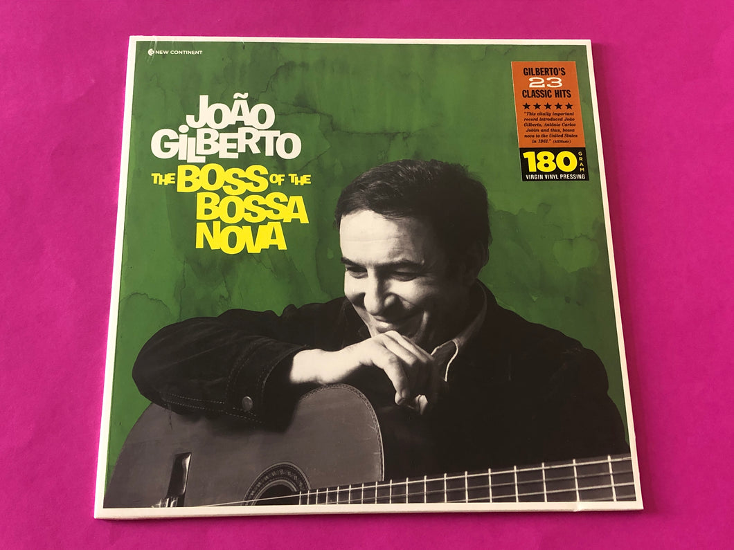 João Gilberto : The Boss Of The Bossa Nova (LP, Comp, Ltd, RE)