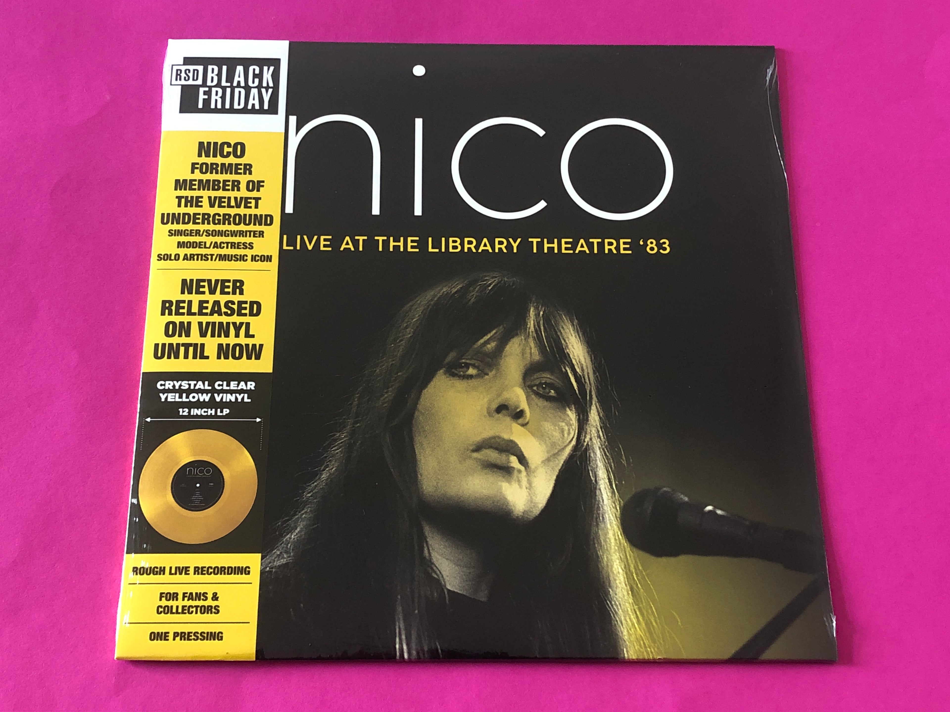 Nico (3) : Live At The Library Theatre '83 (LP, RSD, RE, Yel)